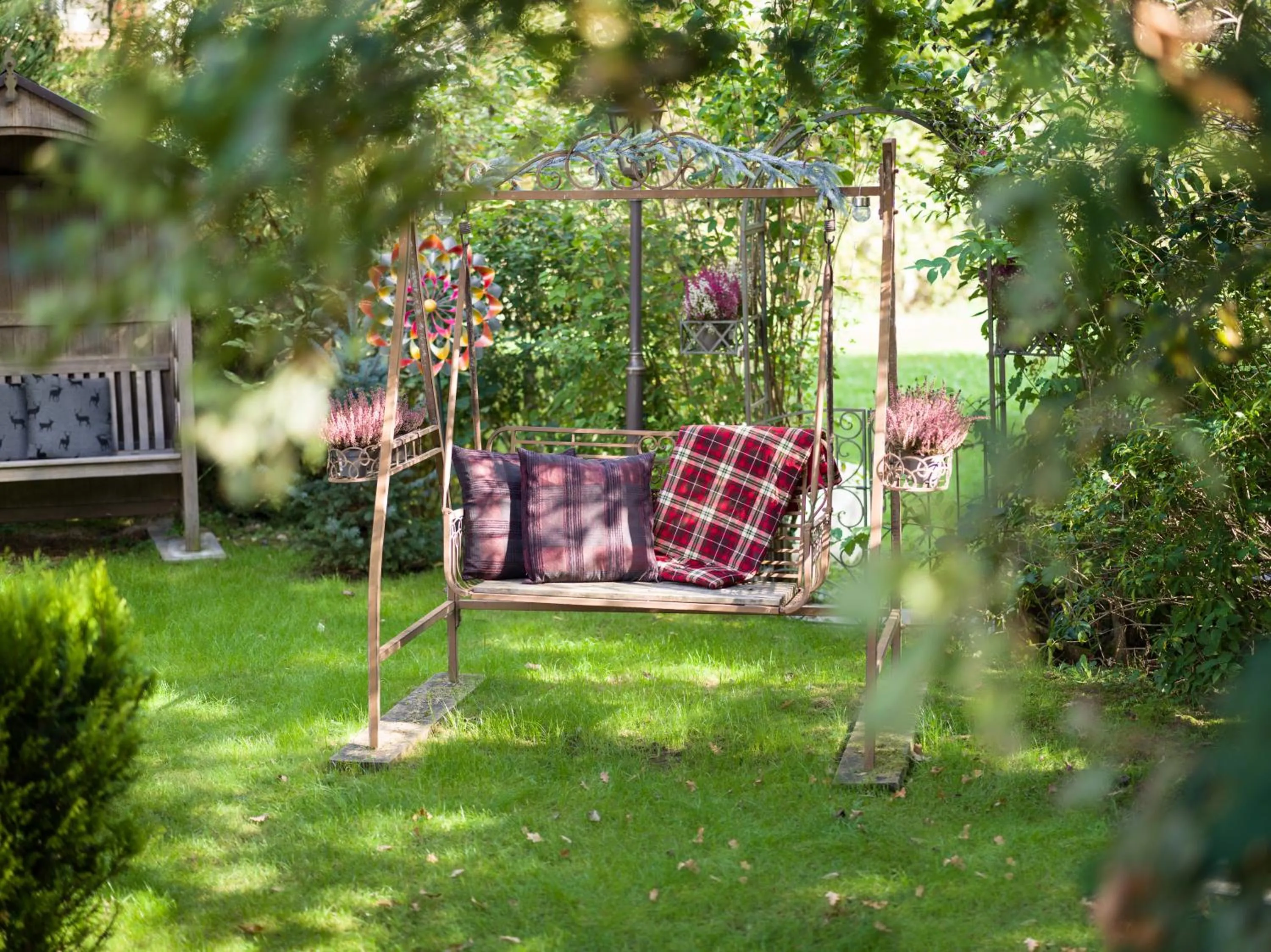 Garden in S'Dörfl Chalets
