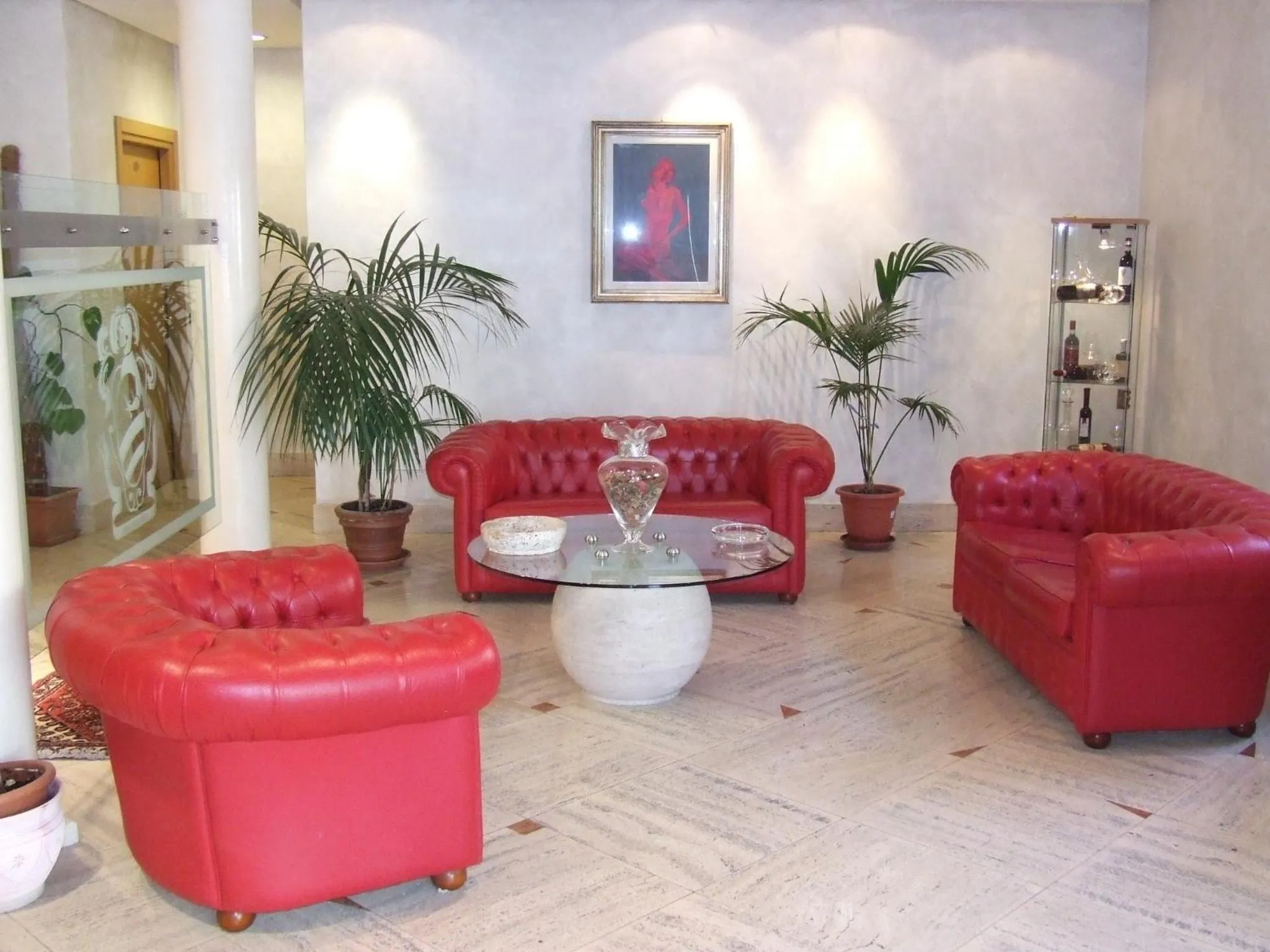 Lobby or reception in Hotel Ghibellino