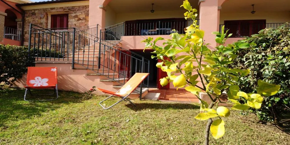 Garden view in B&B Simon&Simon