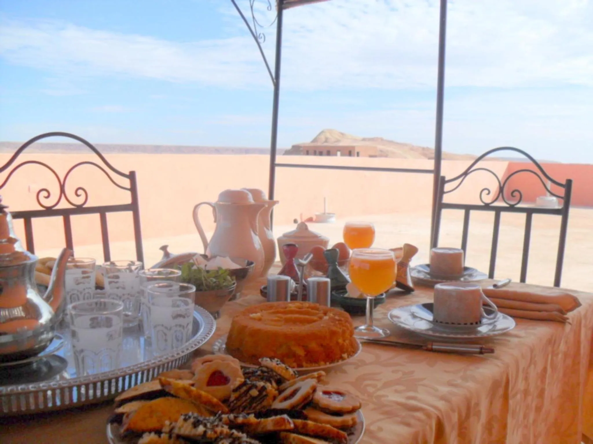Balcony/Terrace in Maison d'Hôtes Nouflla