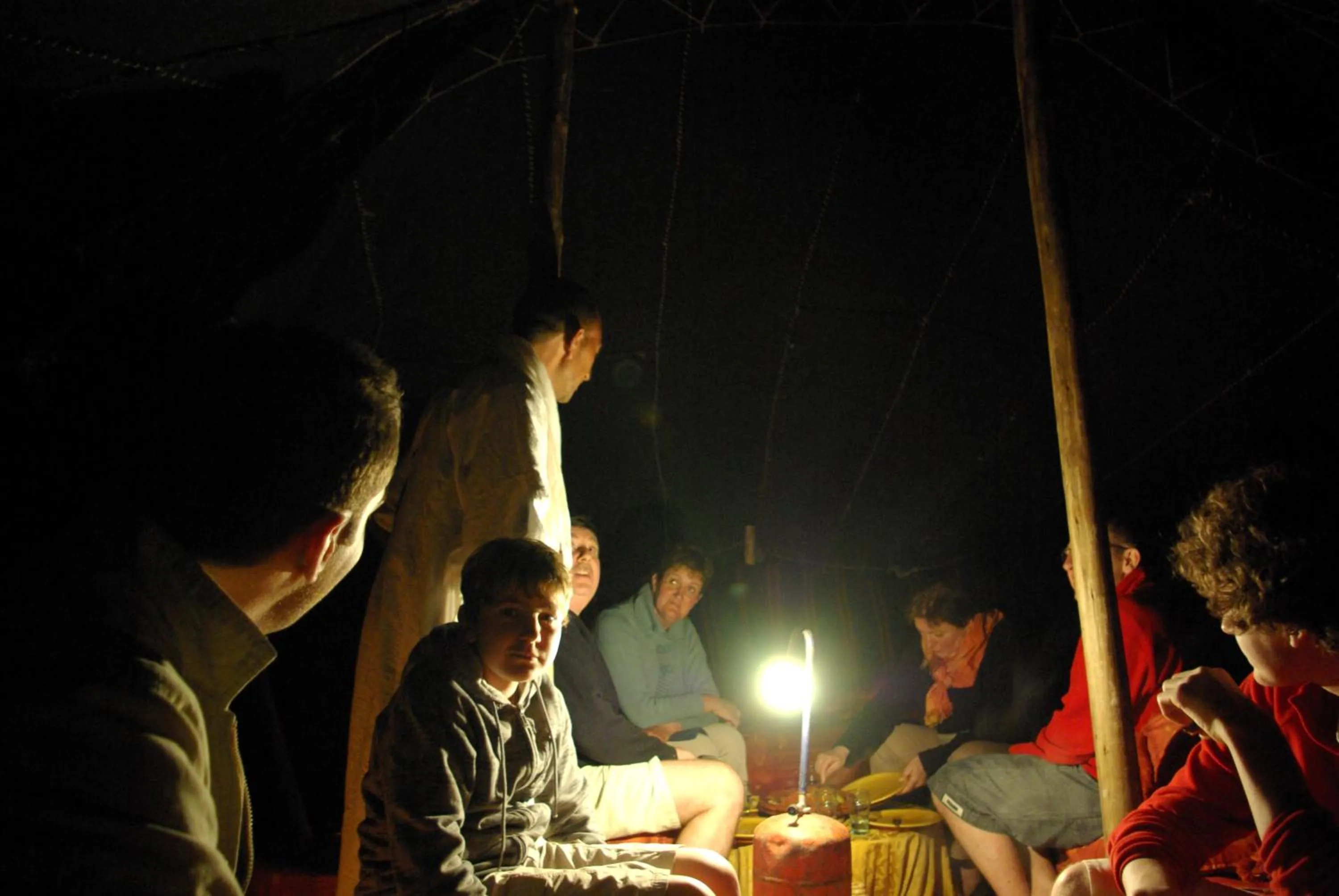 Evening entertainment in Maison d'Hôtes Nouflla
