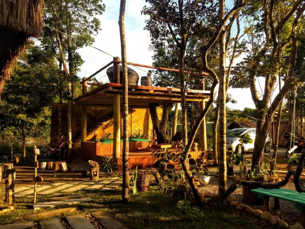 Garden in 4 Elementos Guest House