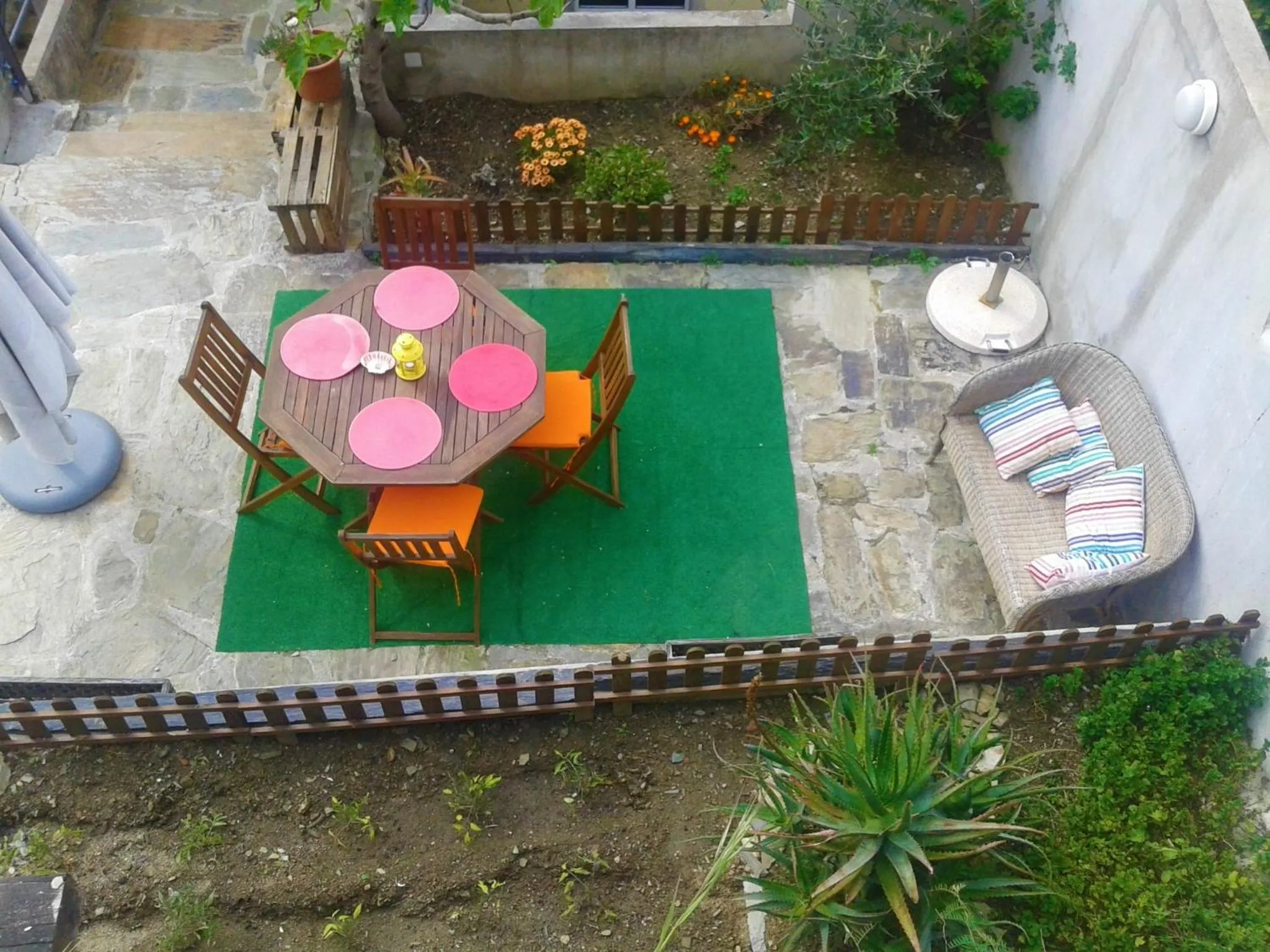 Garden in Casas Botelho Elias