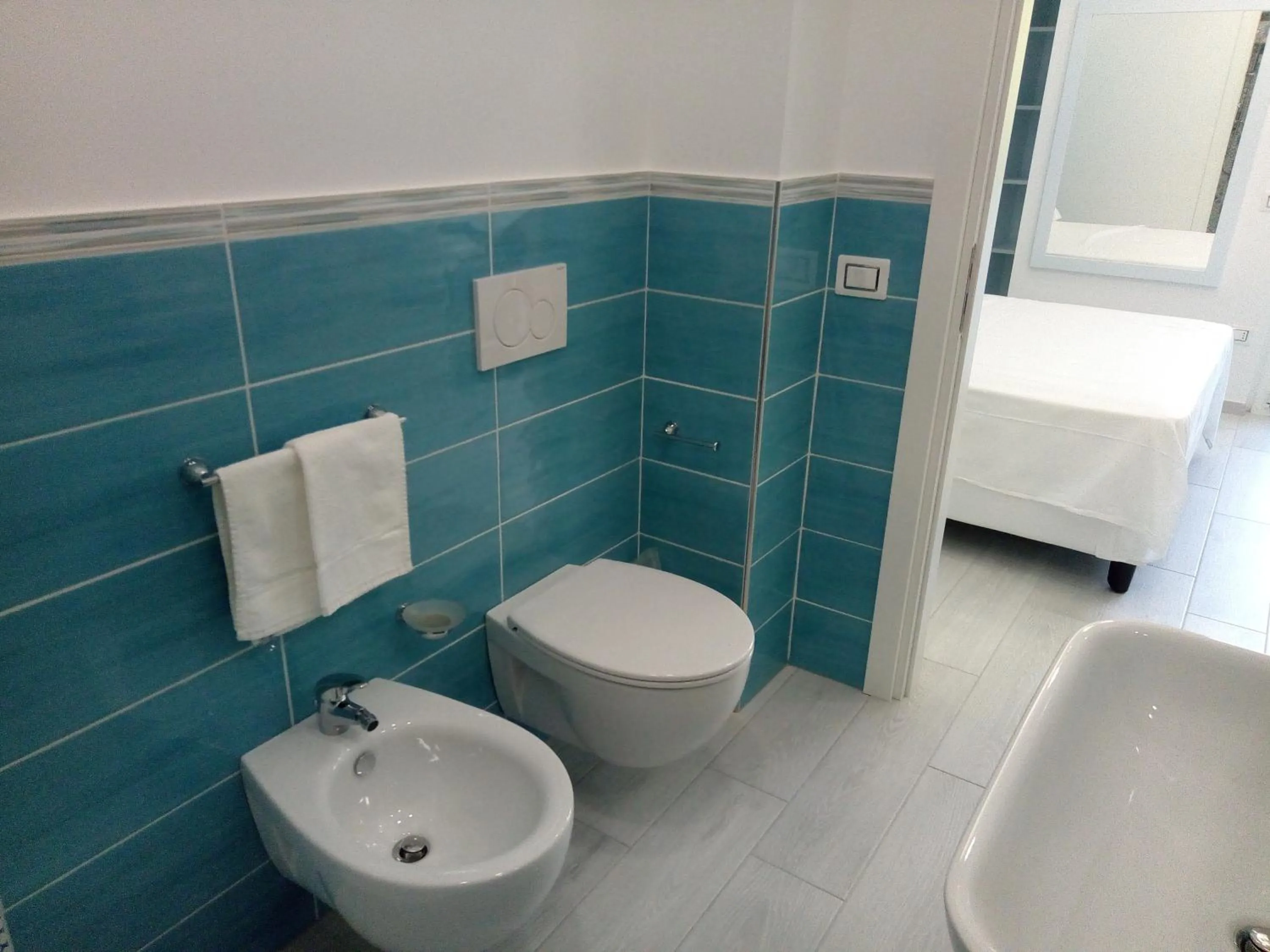 Toilet in Dreams Tropea Mare "Parking Private"