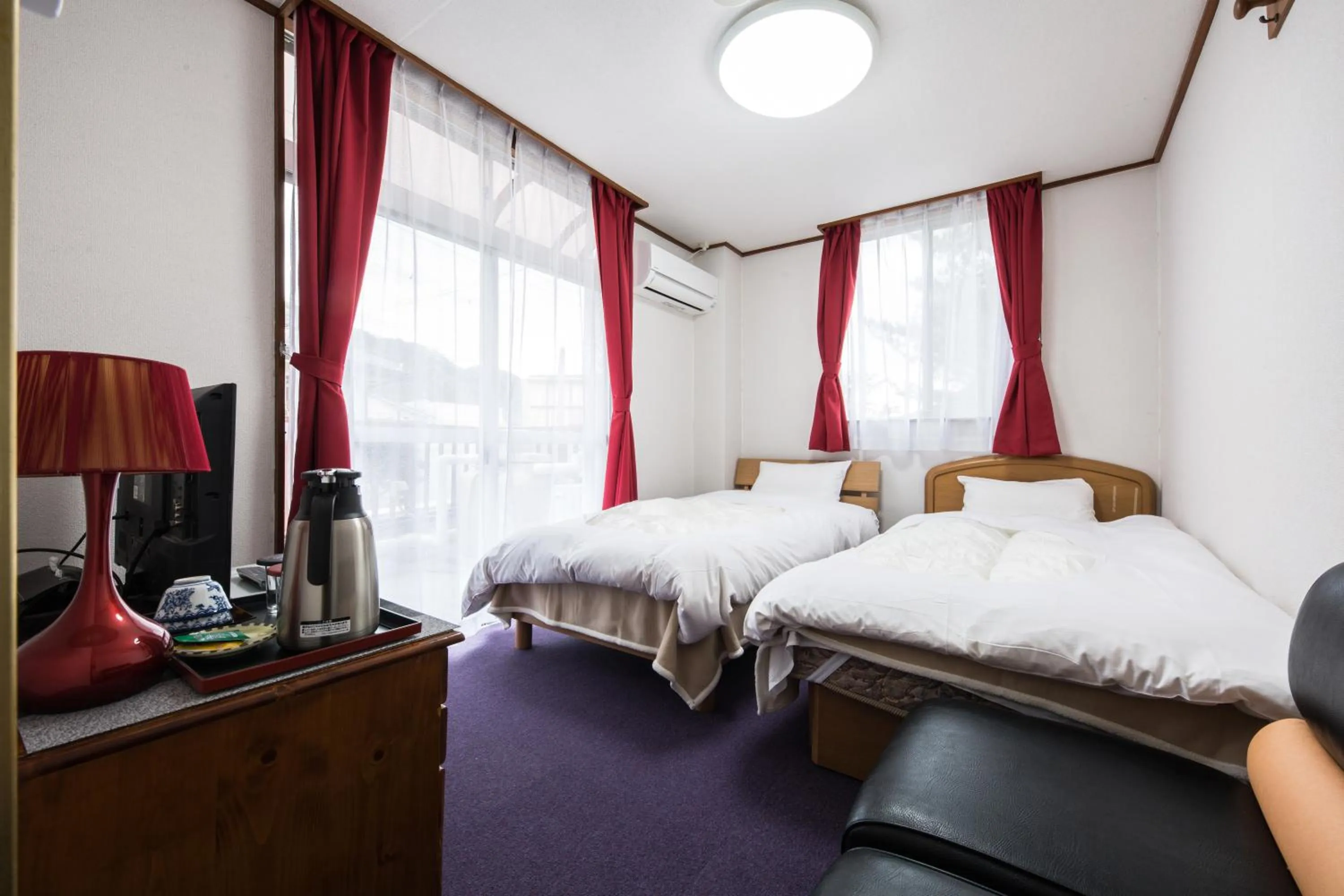 Bedroom, Bed in Kinugawa Pension Bamboo