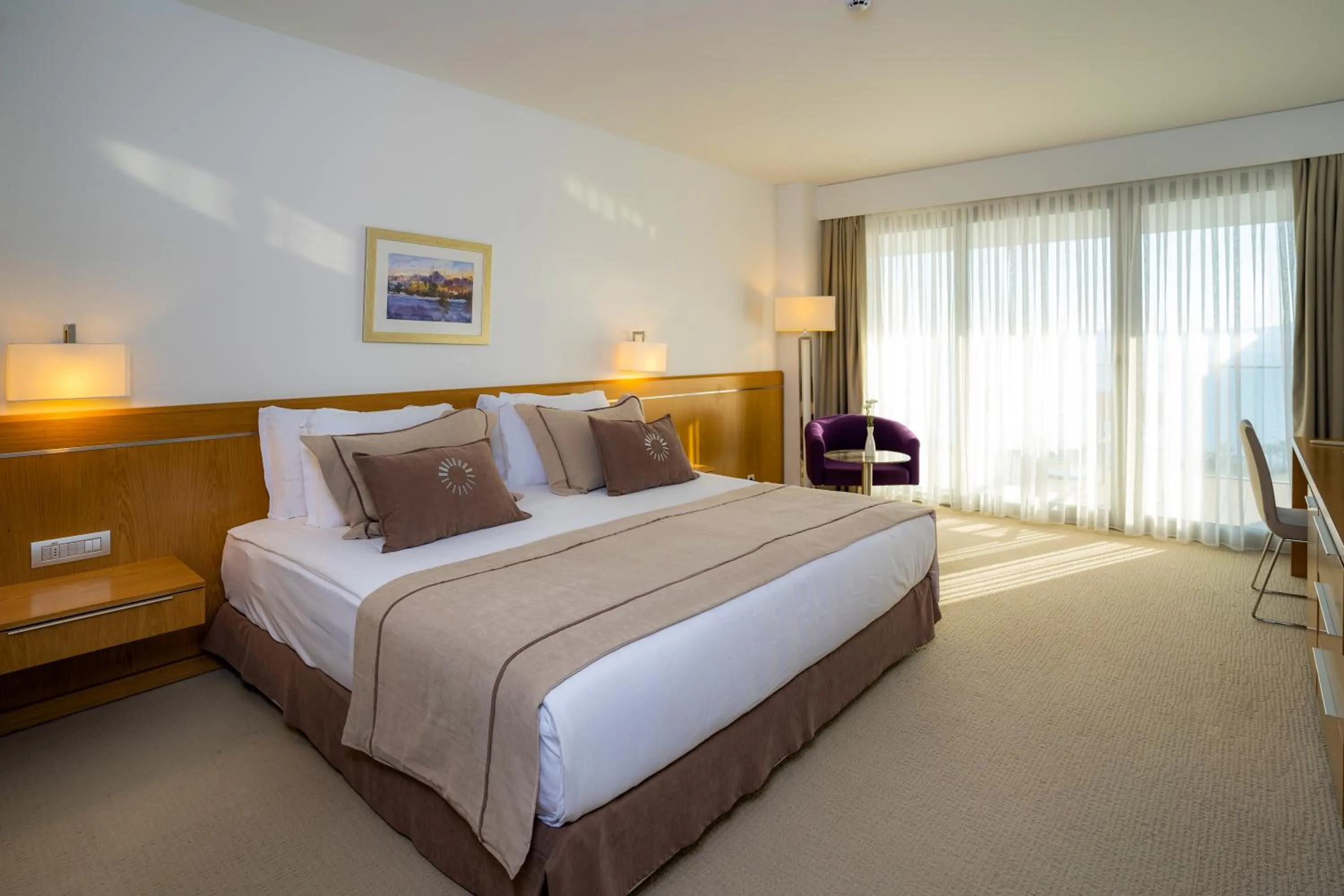 Bed in ON'LIVE HOTEL