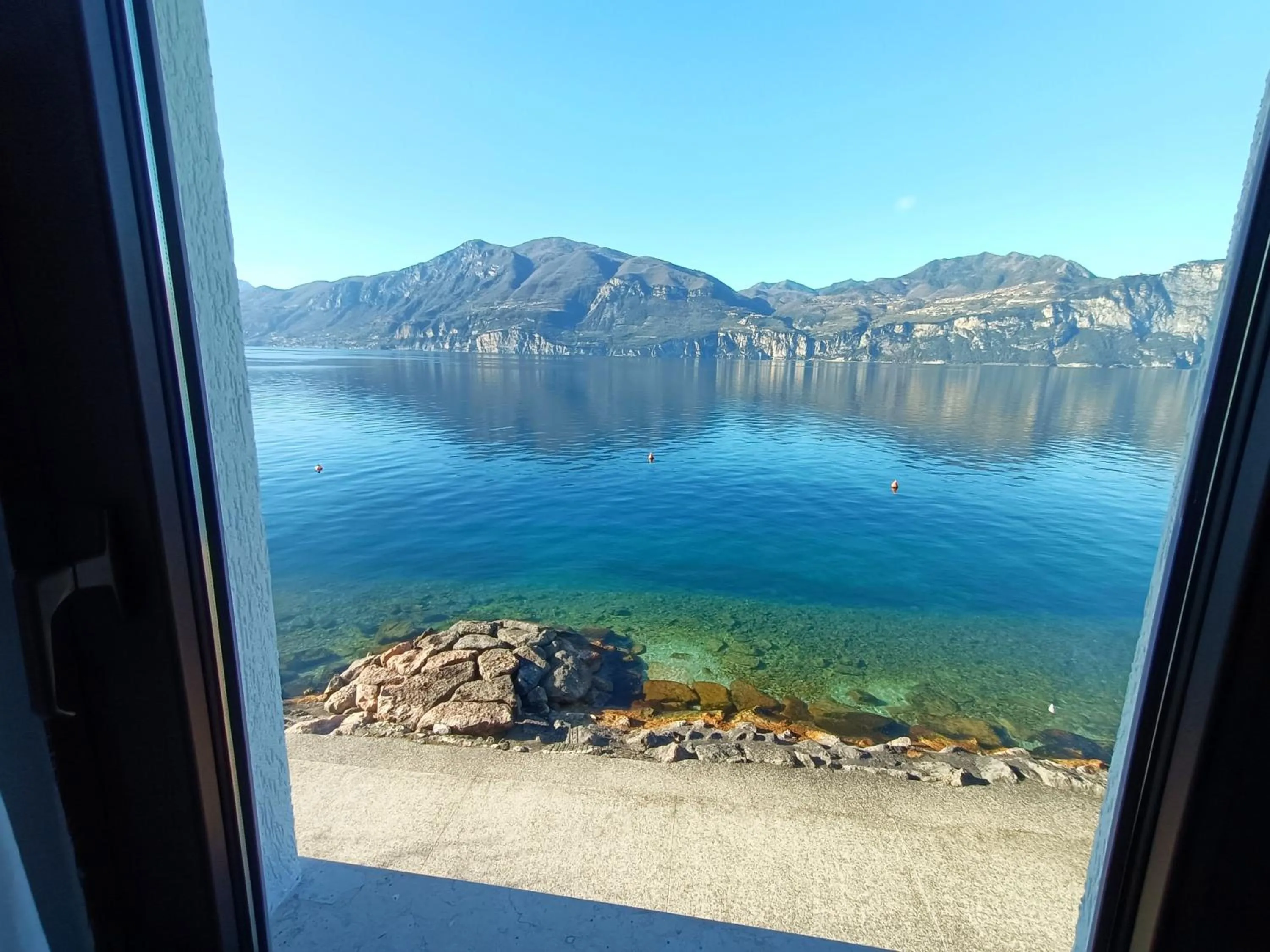 Lake view in Hotel S.Maria