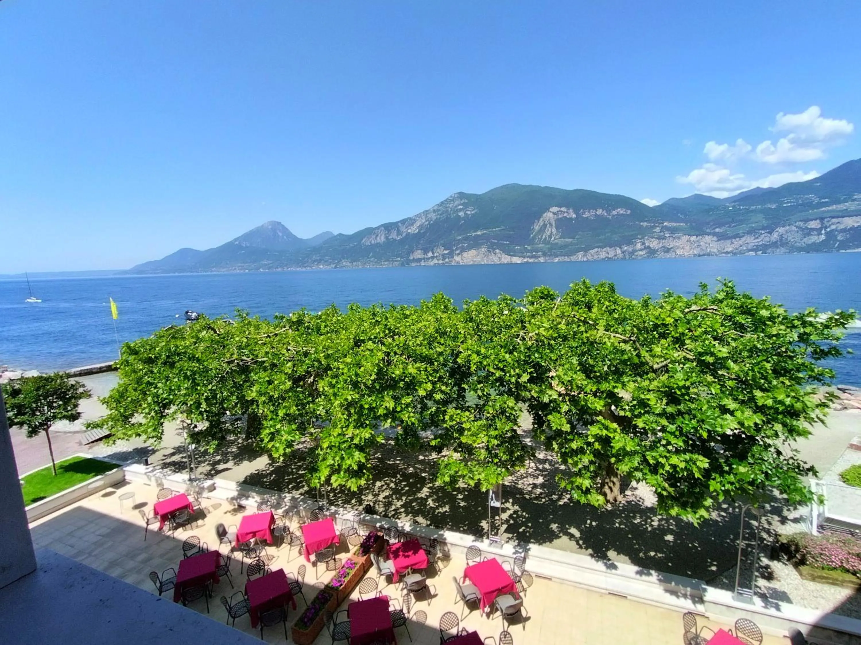 Lake view in Hotel S.Maria