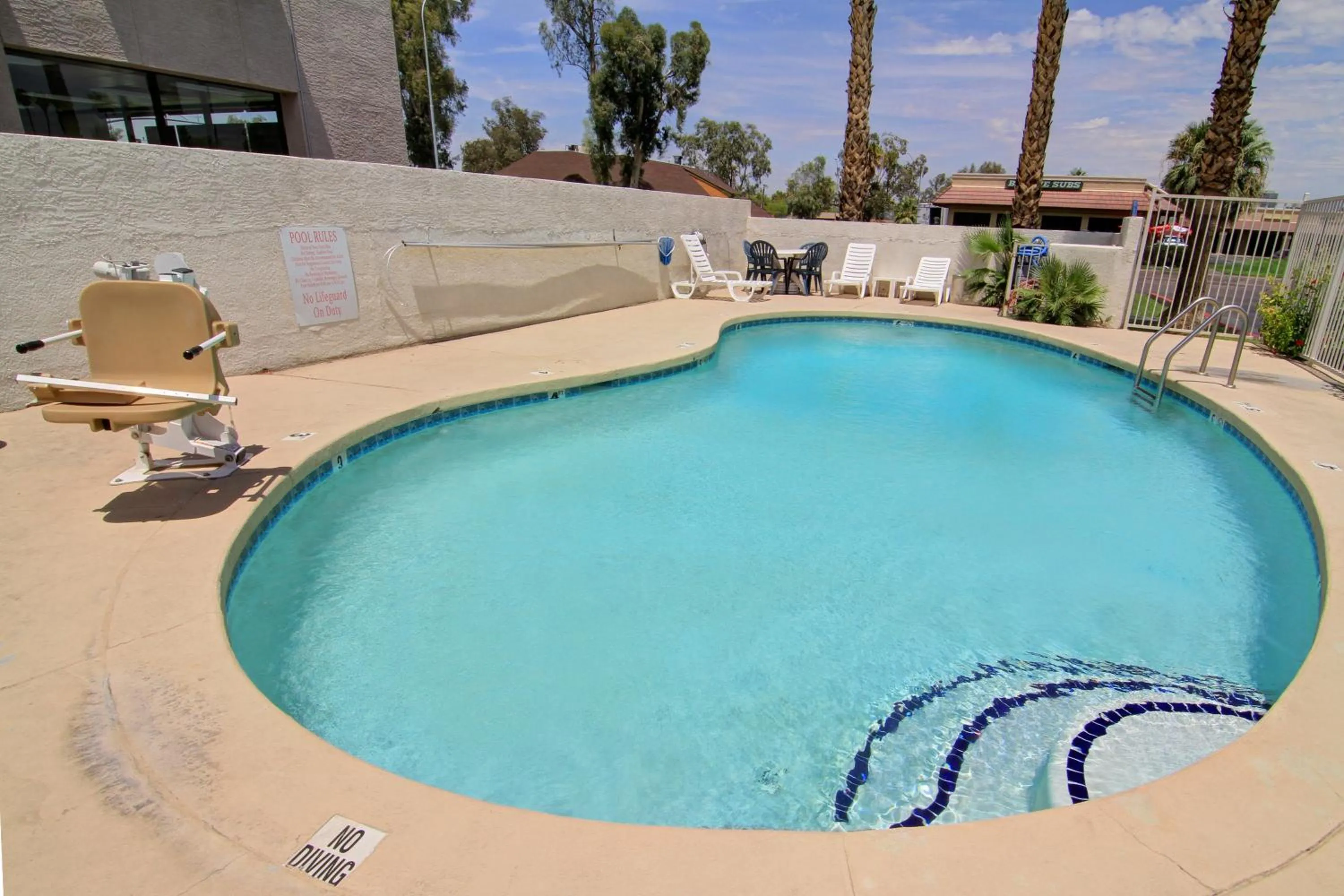 Swimming pool in Motel 6-Tempe, AZ - Broadway - ASU