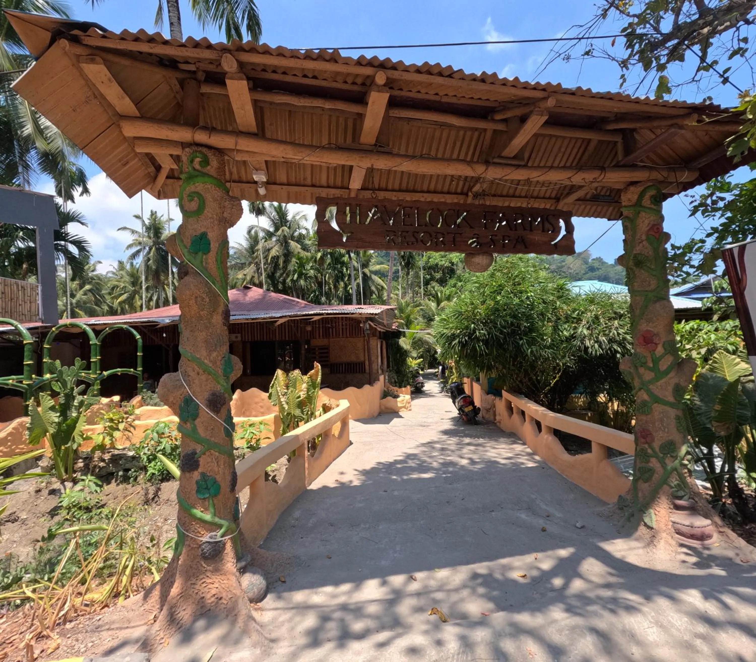 Facade/entrance in Havelock Farms Resort