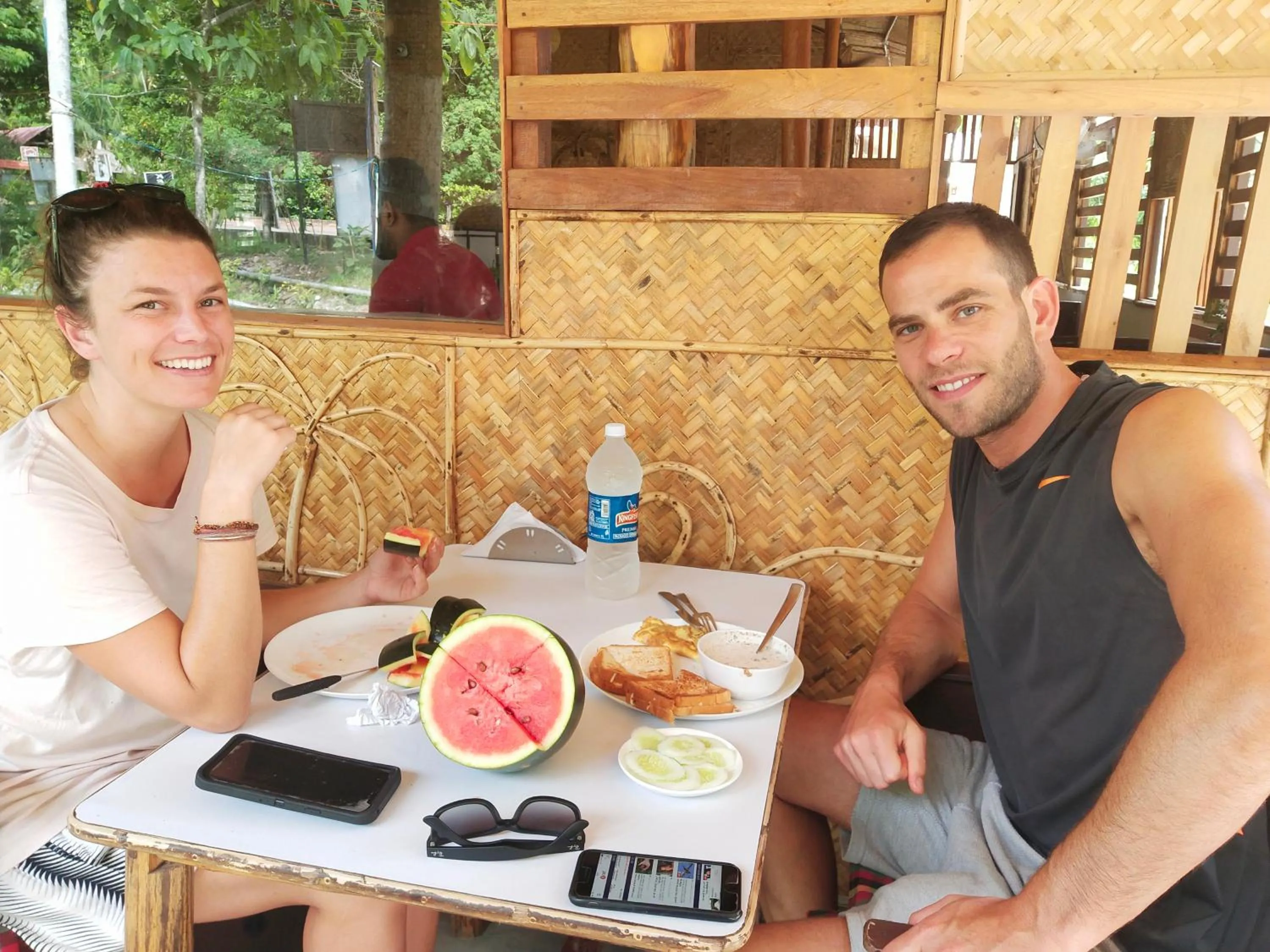 People in Havelock Farms Resort