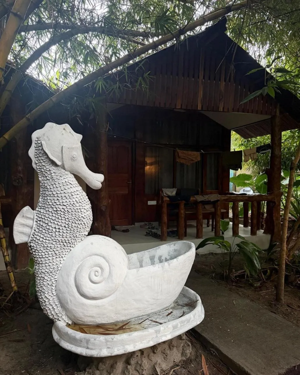 Garden view in Havelock Farms Resort