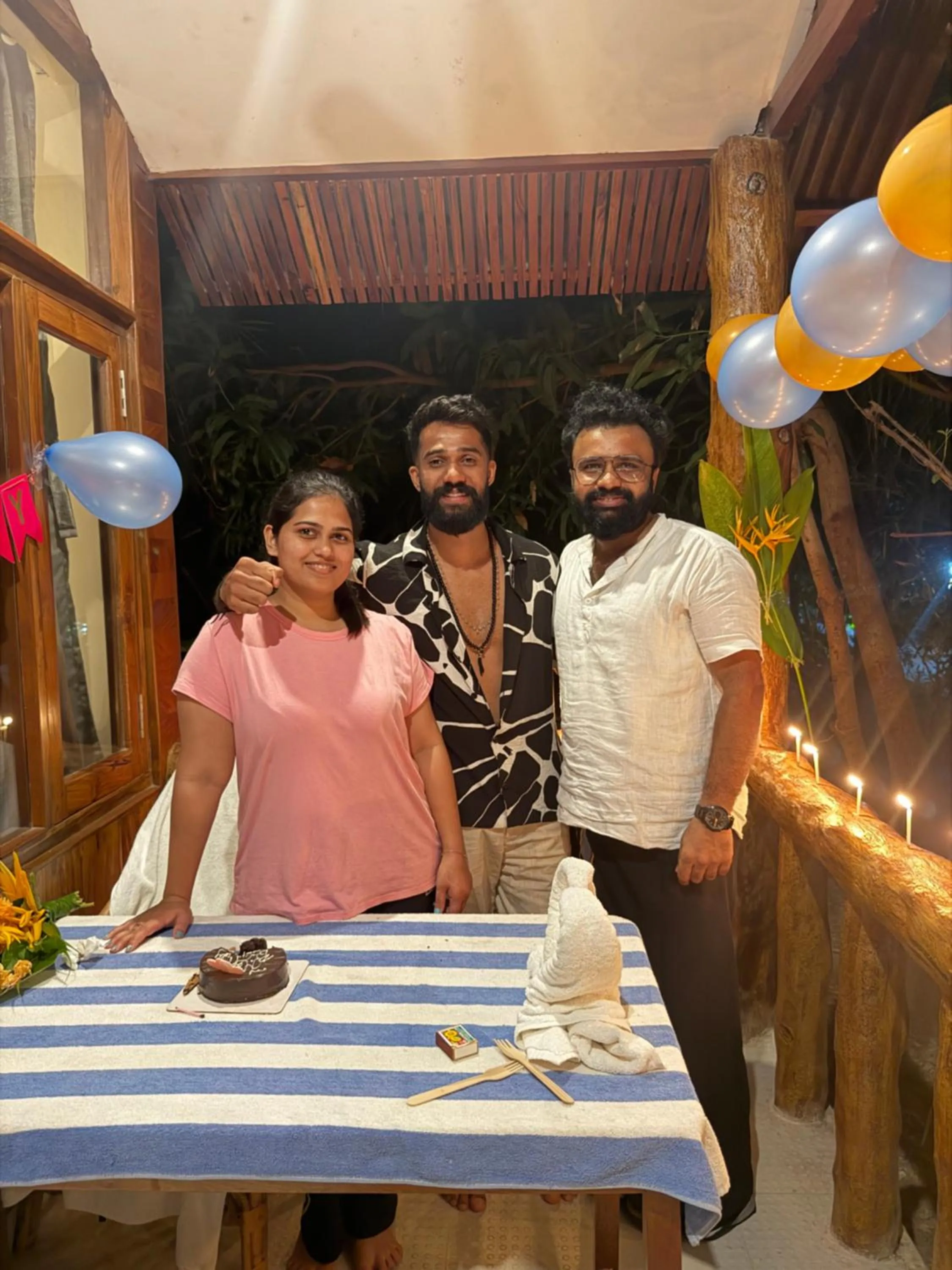 group of guests in Havelock Farms Resort