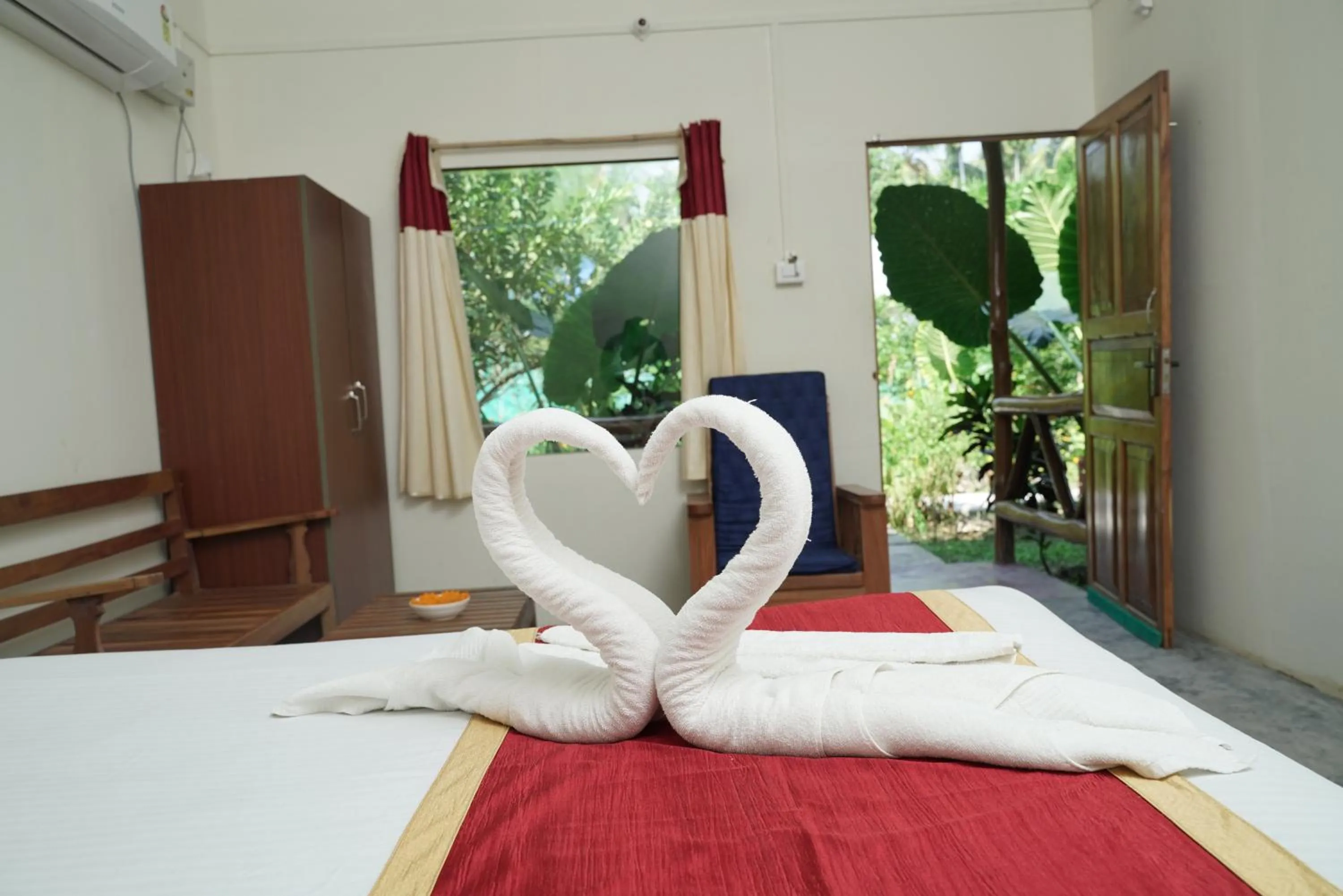 Bed in Havelock Farms Resort