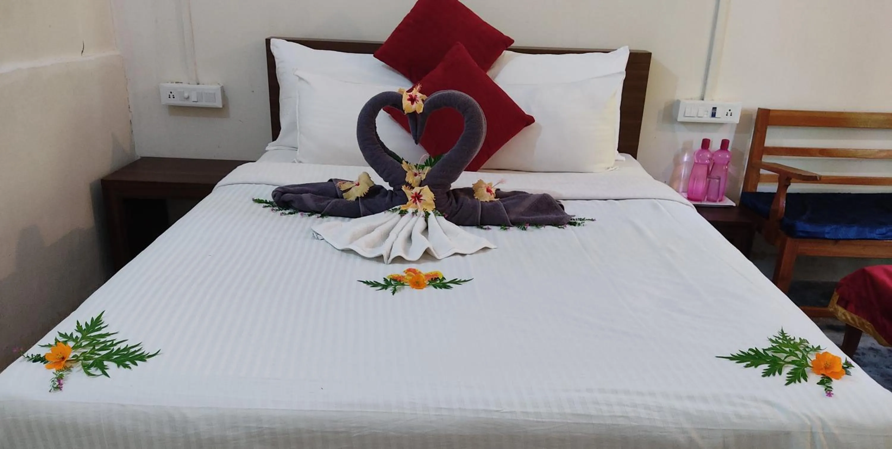Bed in Havelock Farms Resort