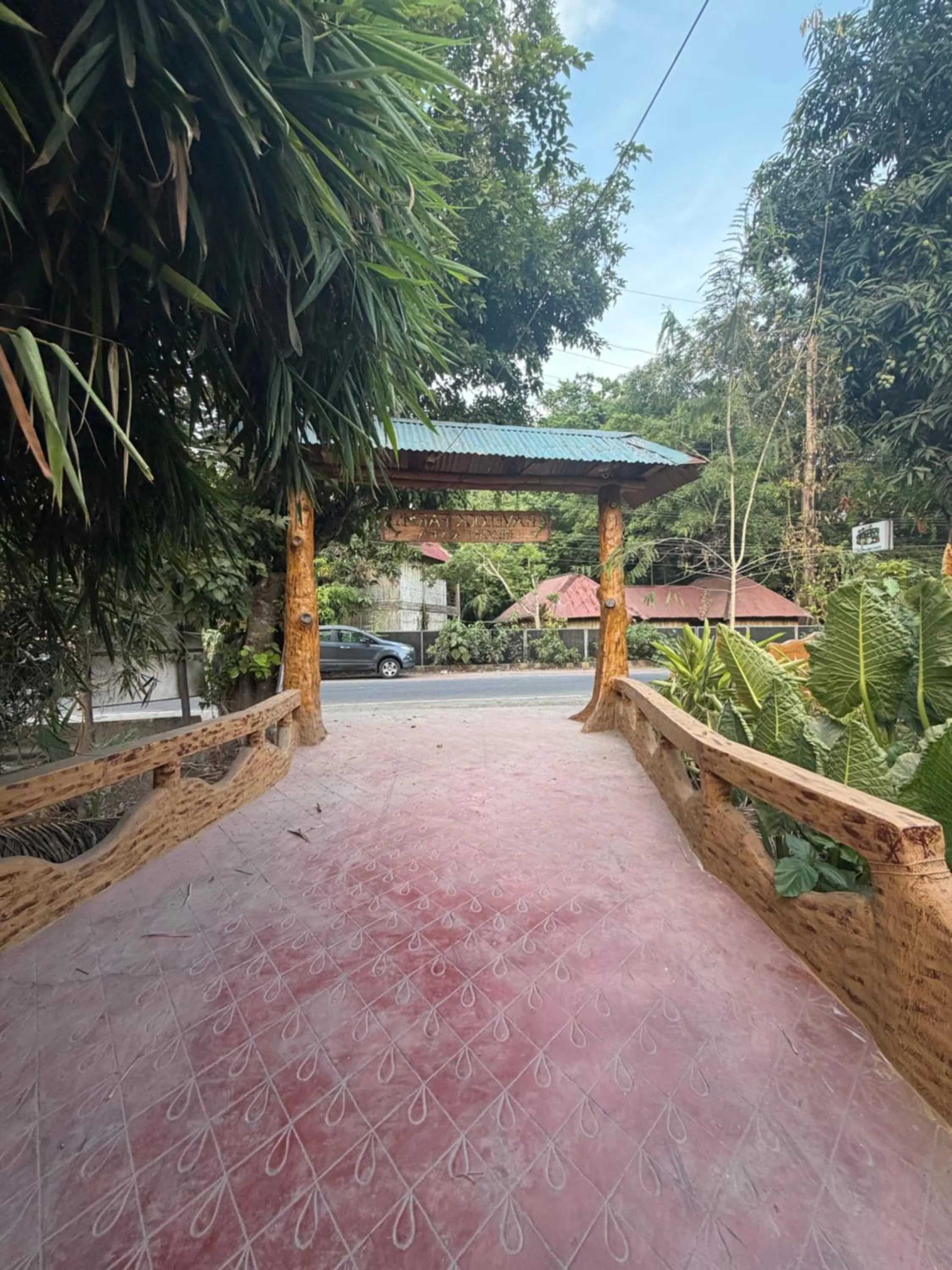 Garden view in Havelock Farms Resort