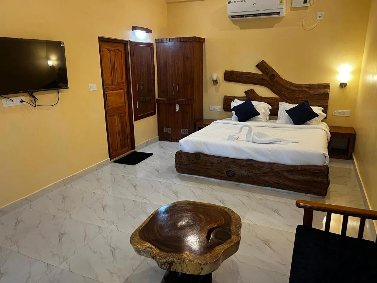 Bed in Havelock Farms Resort