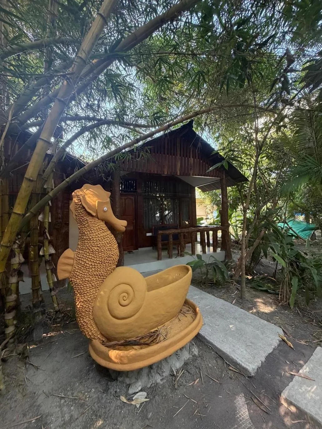 Garden view in Havelock Farms Resort