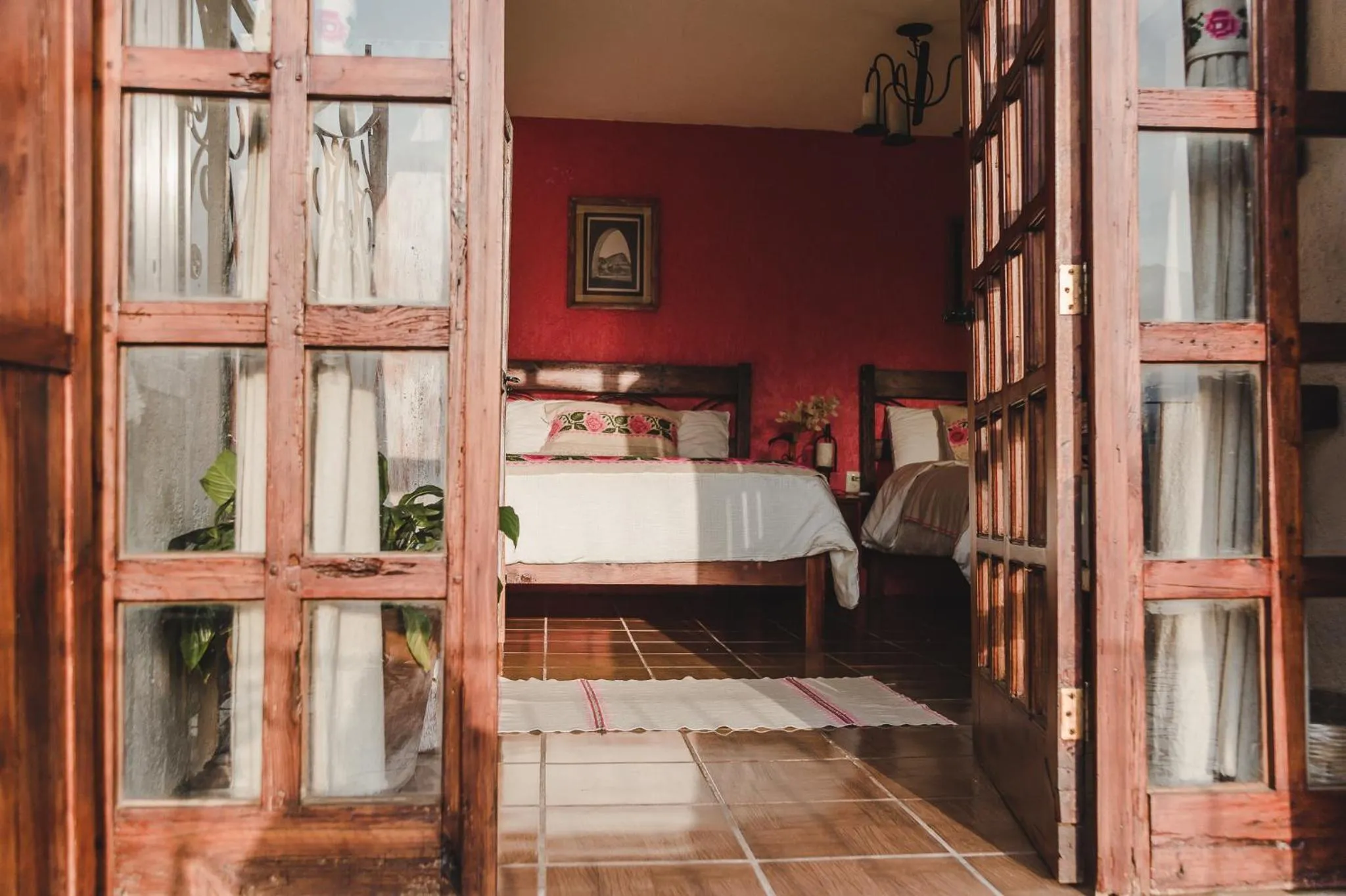 Bed in Hotel San Jorge