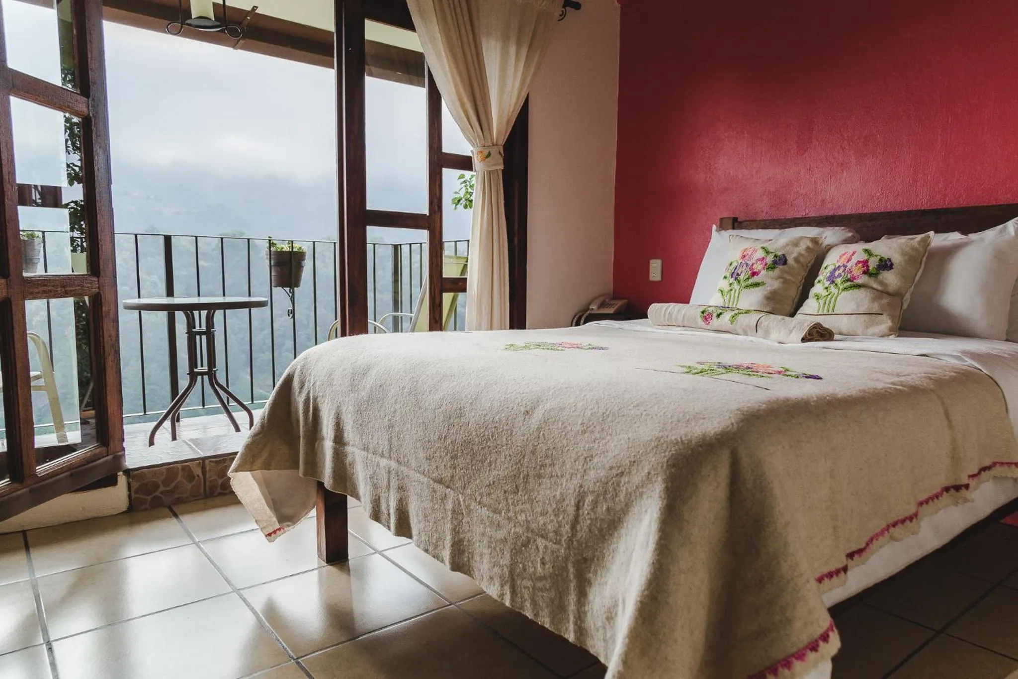 Bed in Hotel San Jorge