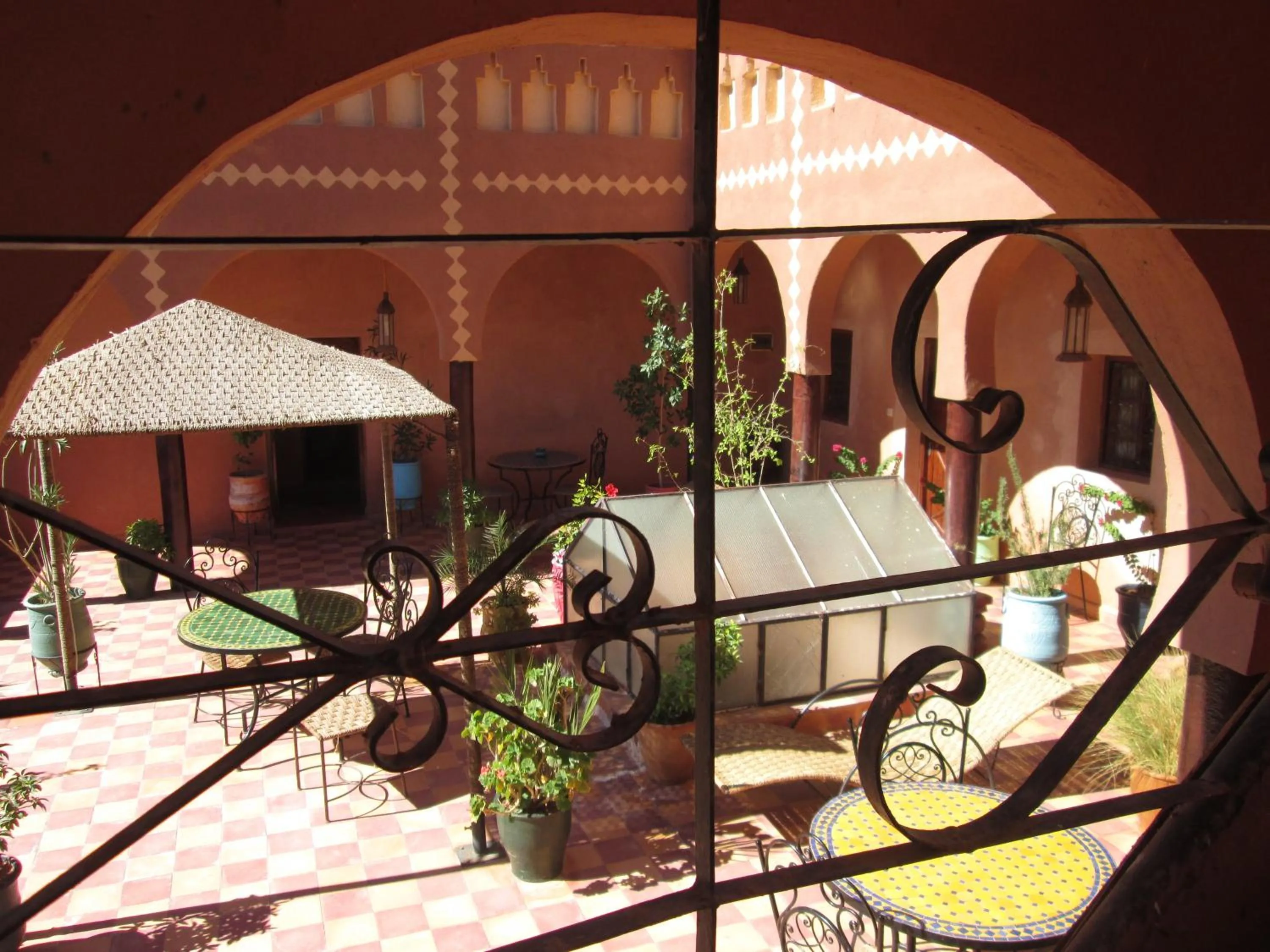 Balcony/Terrace in Kasbah Ounila