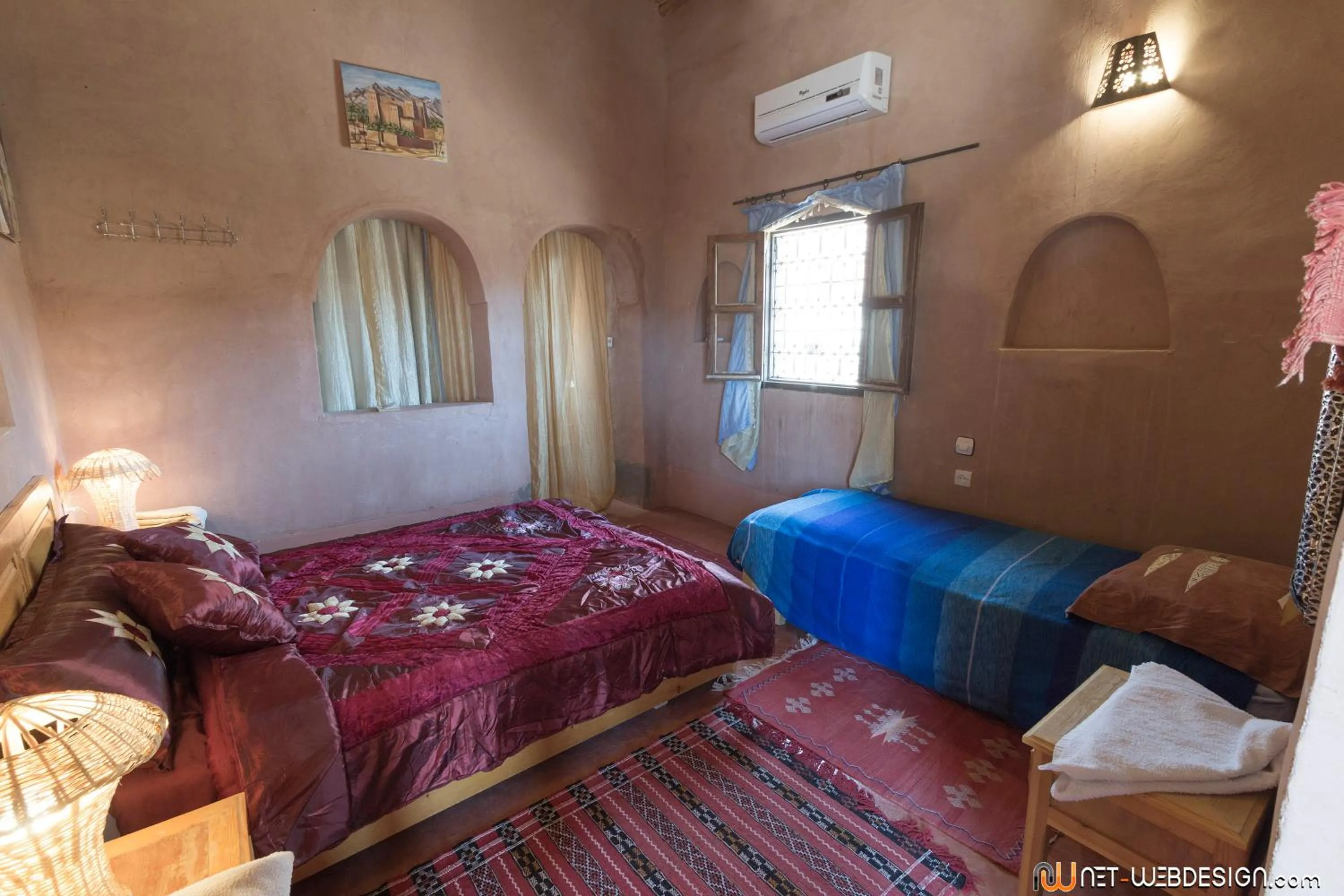 Bedroom, Bed in Kasbah Ounila