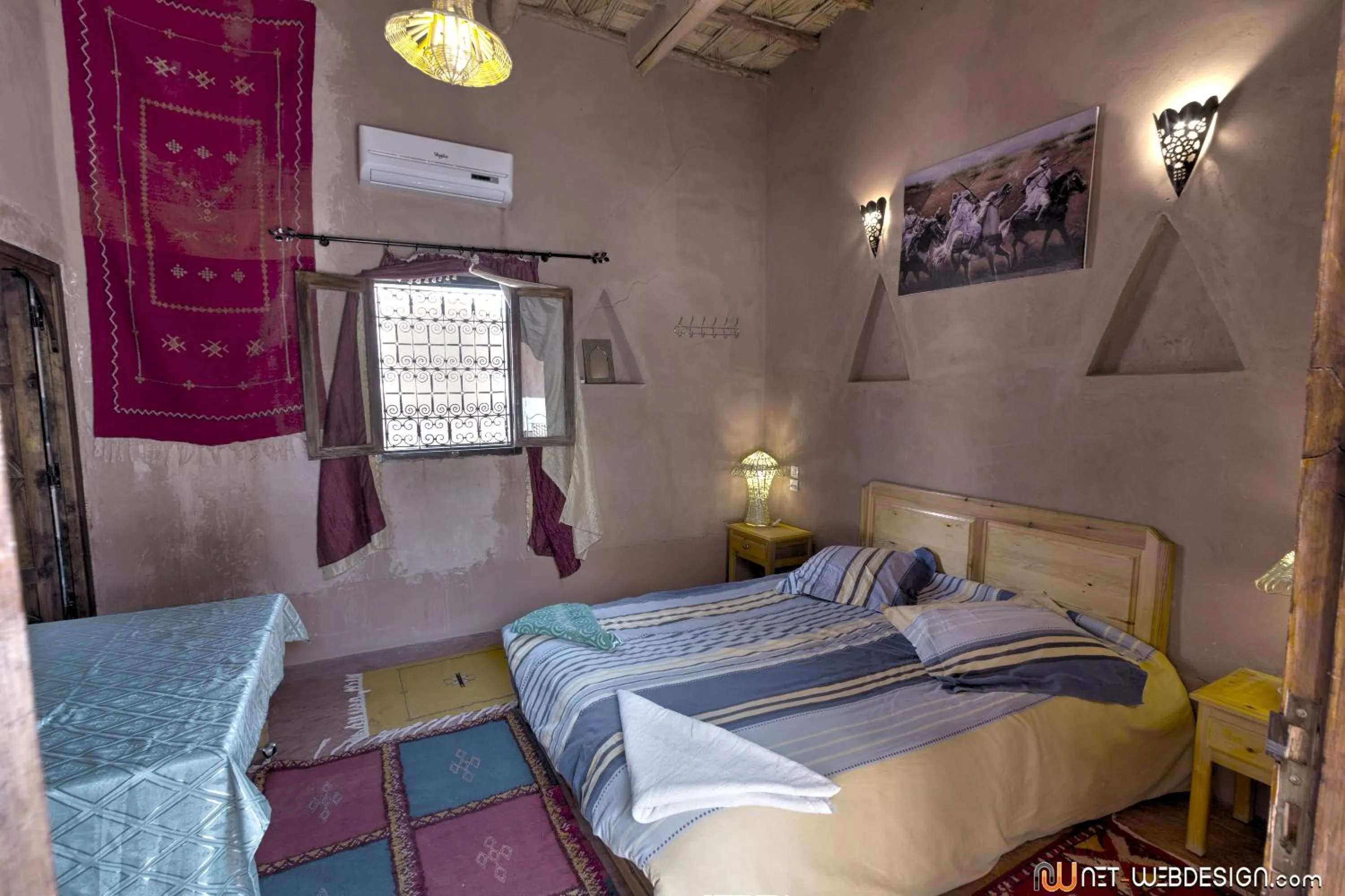 Bedroom, Bed in Kasbah Ounila