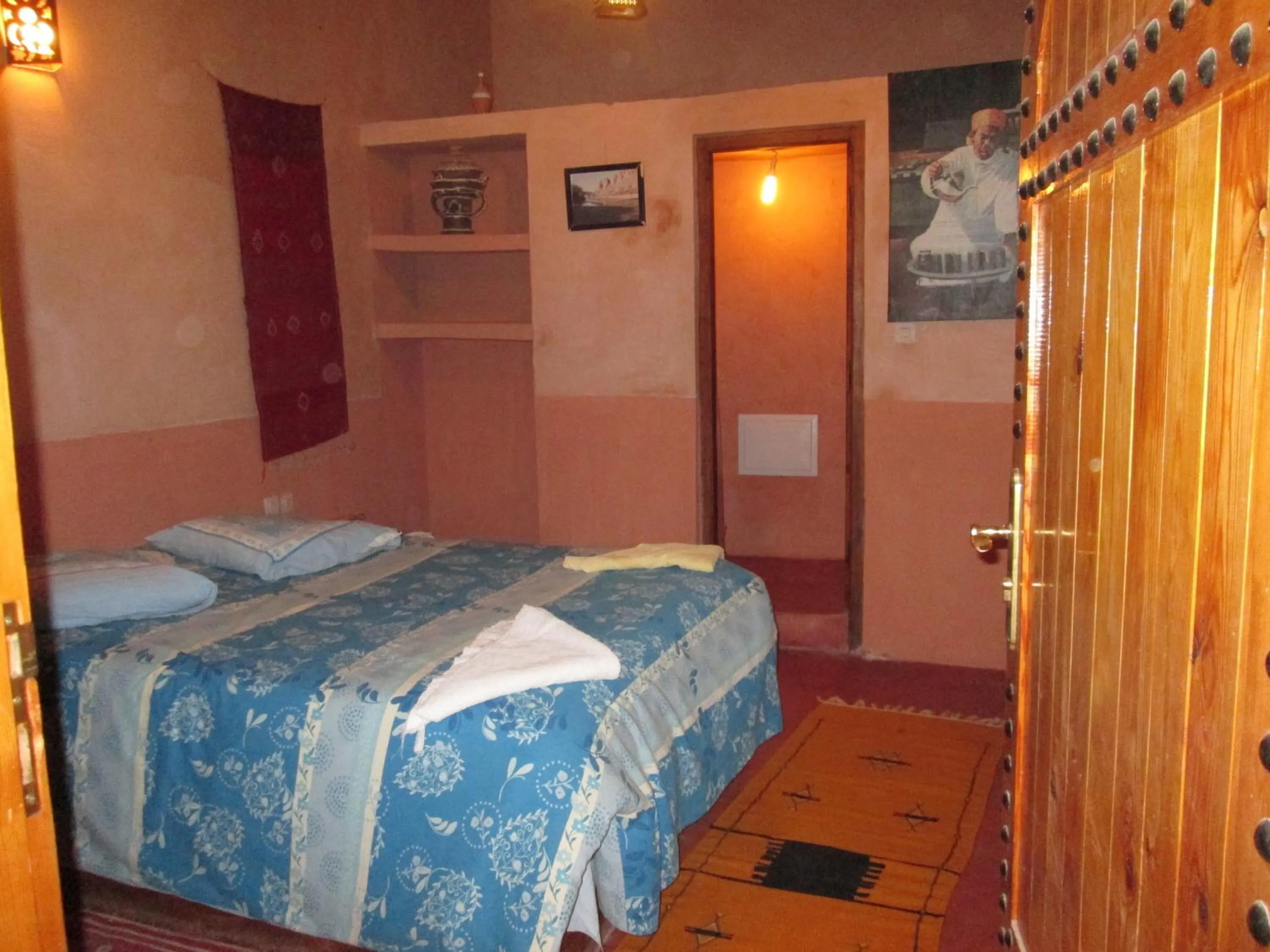 Bedroom, Bed in Kasbah Ounila