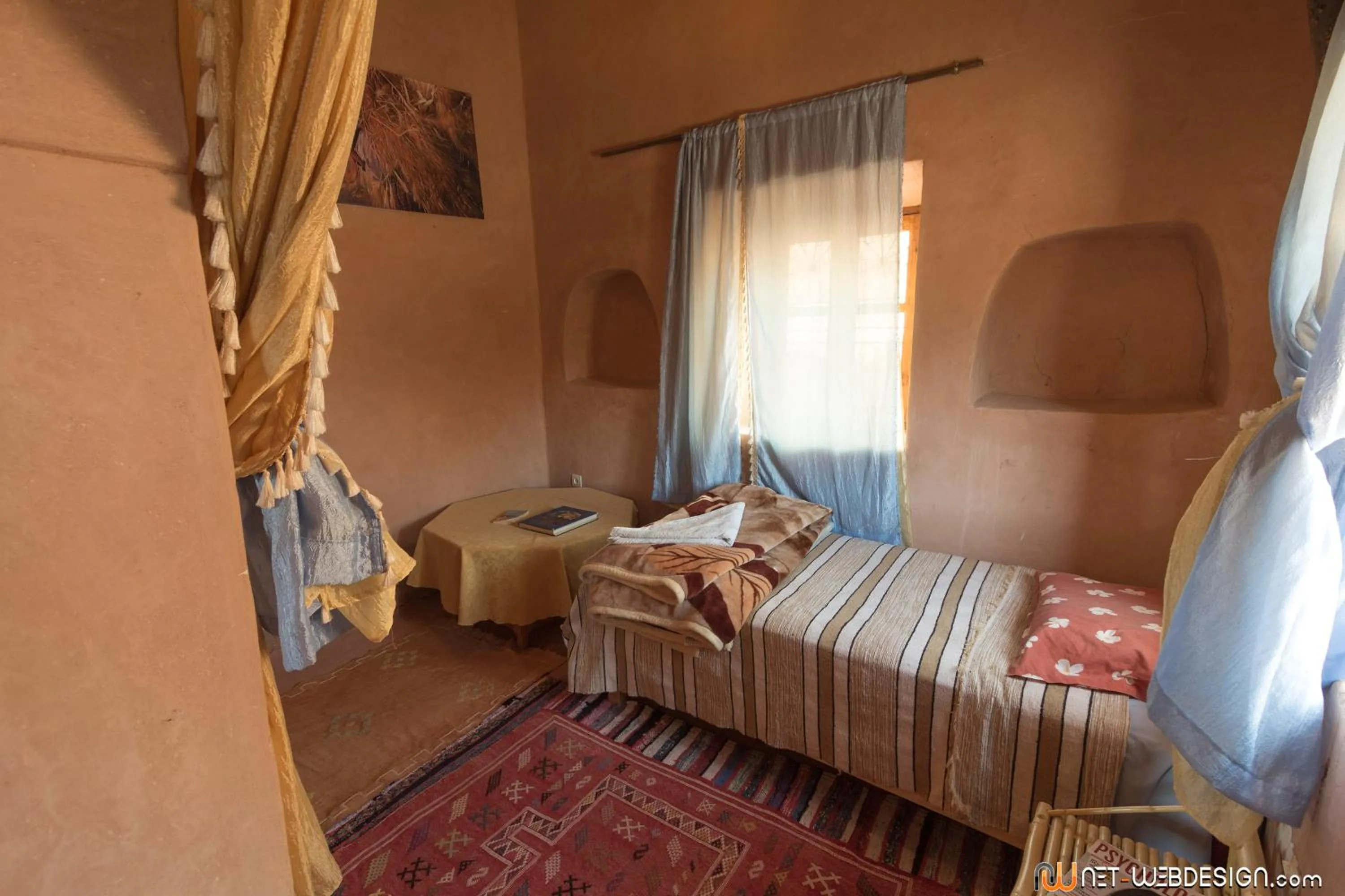 Bedroom, Bed in Kasbah Ounila