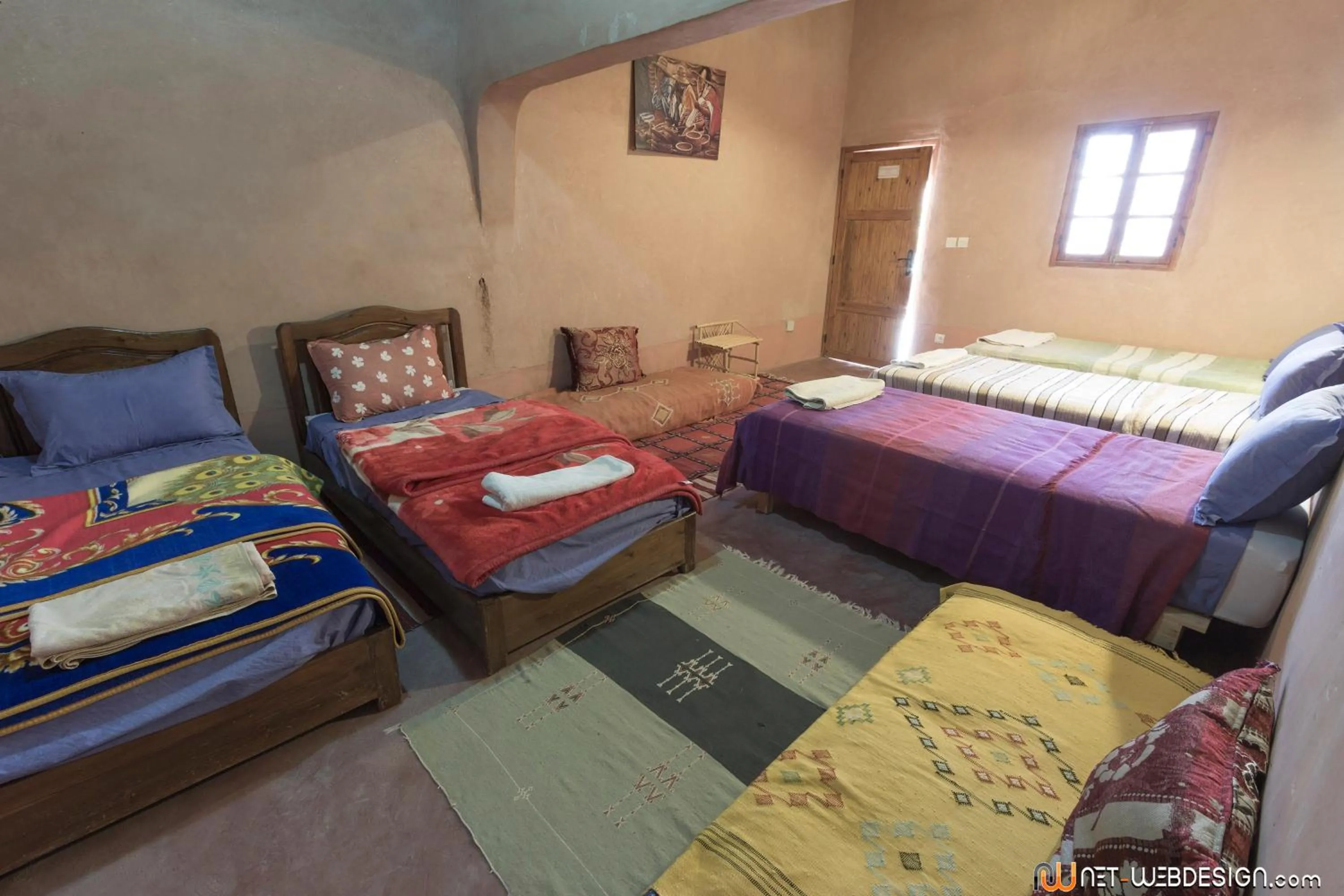 Bedroom, Bed in Kasbah Ounila