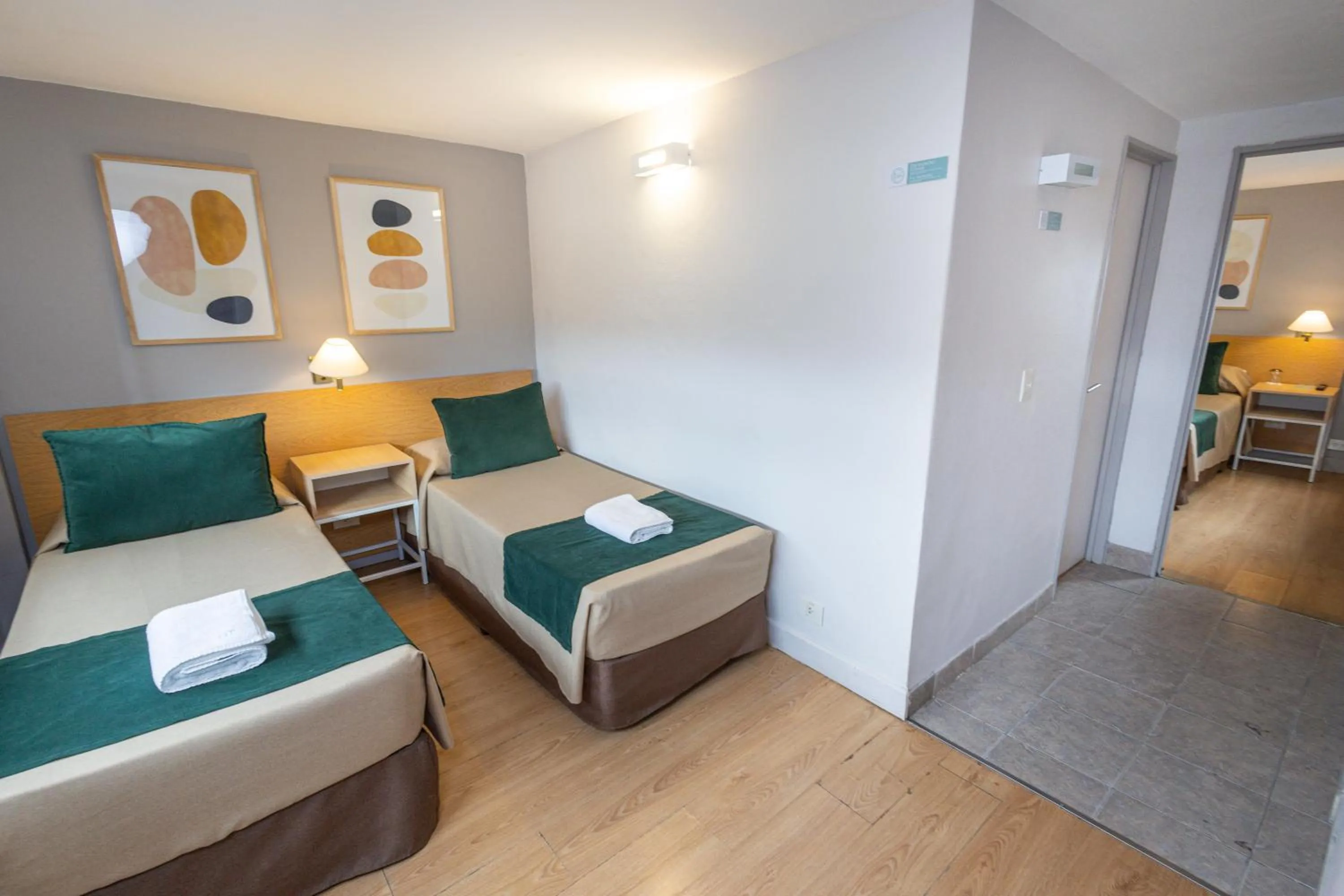 Bed in Hotel Plaza Bariloche