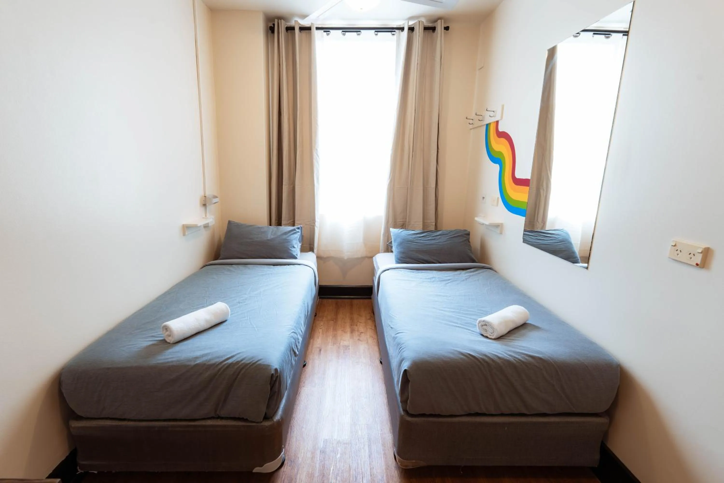 Bedroom, Bed in Flinders Backpackers