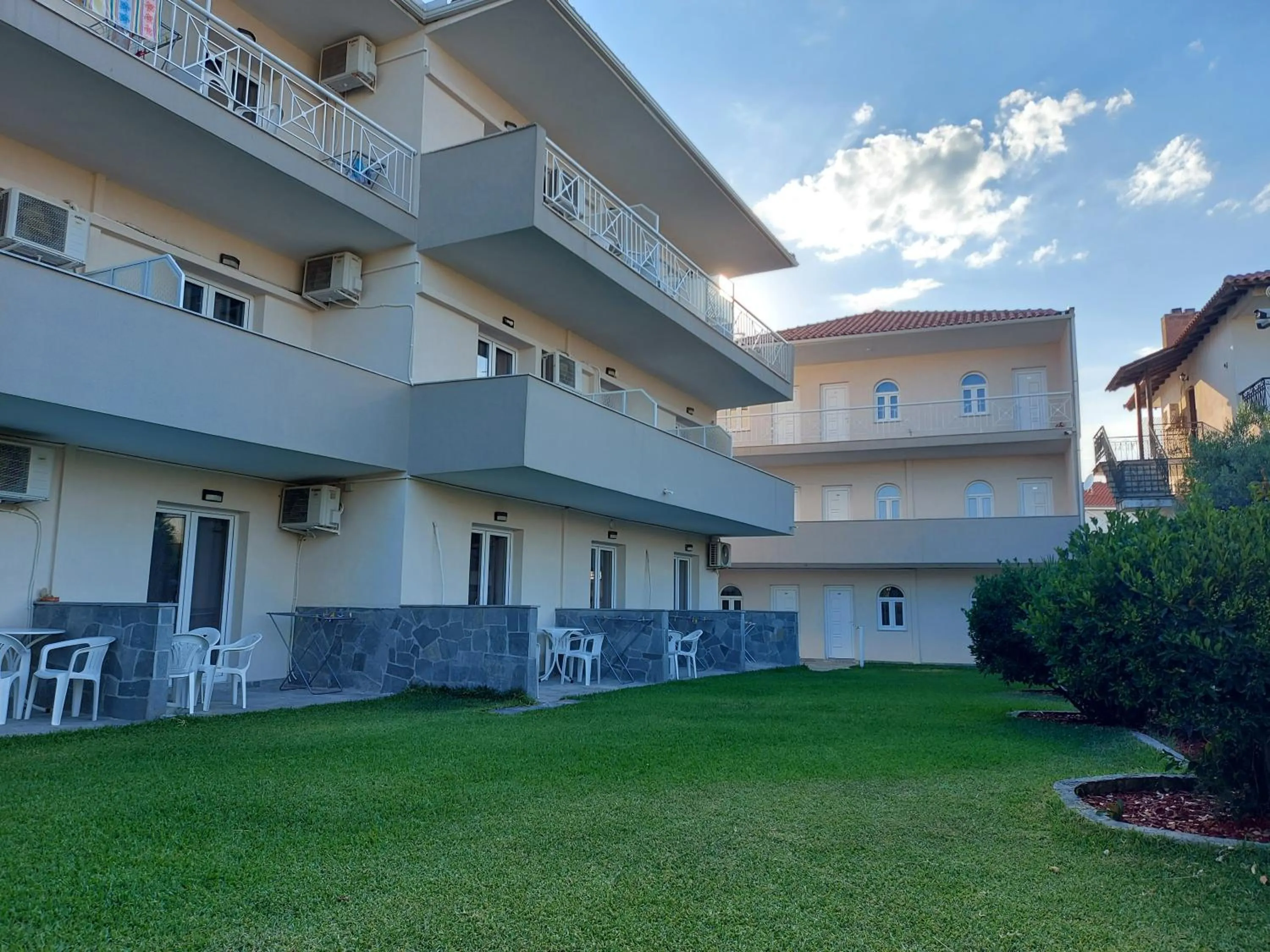 Garden view in Polychrono GREEN GARDENS