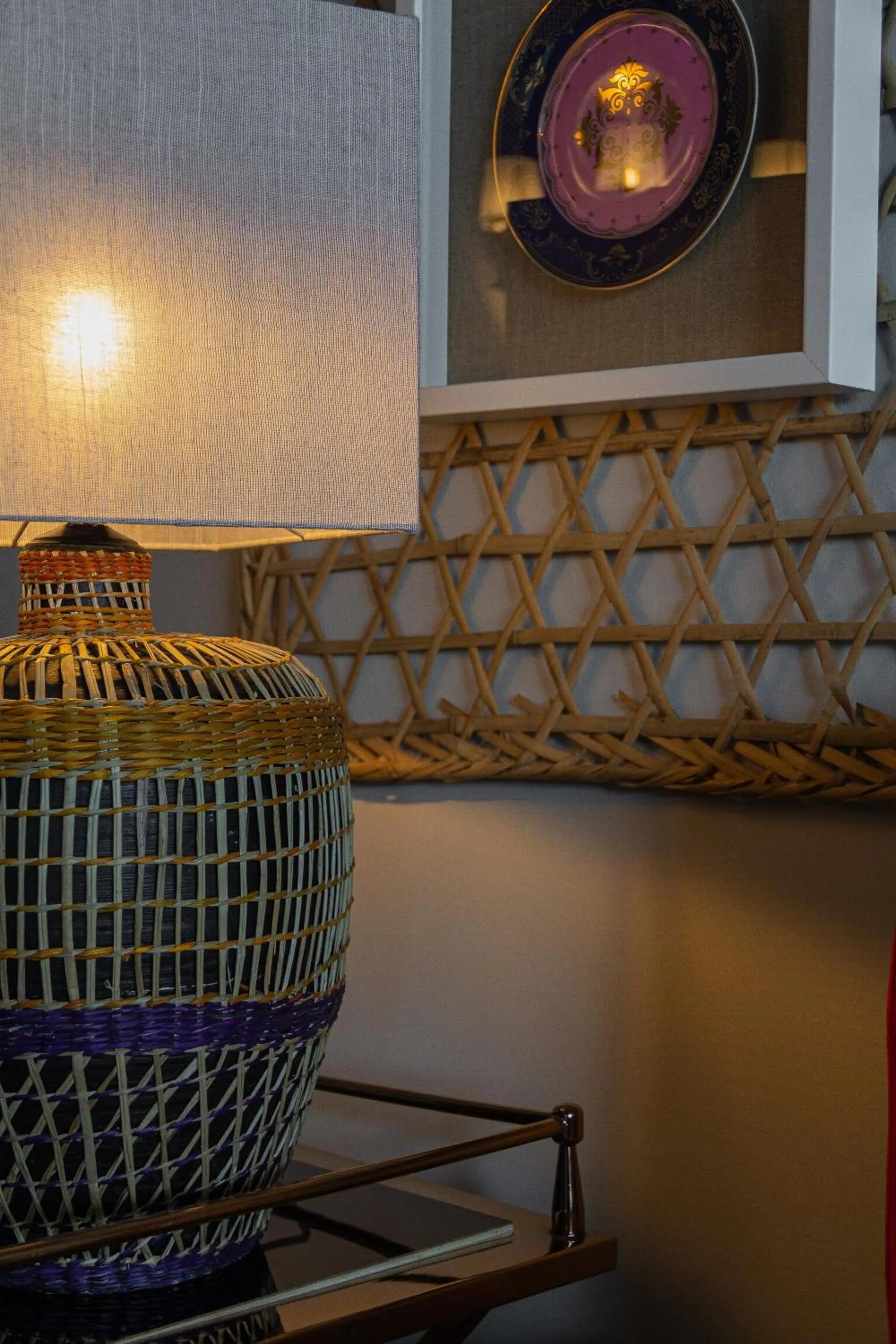 Decorative detail in Villa Cerrado das Fontainhas SPA