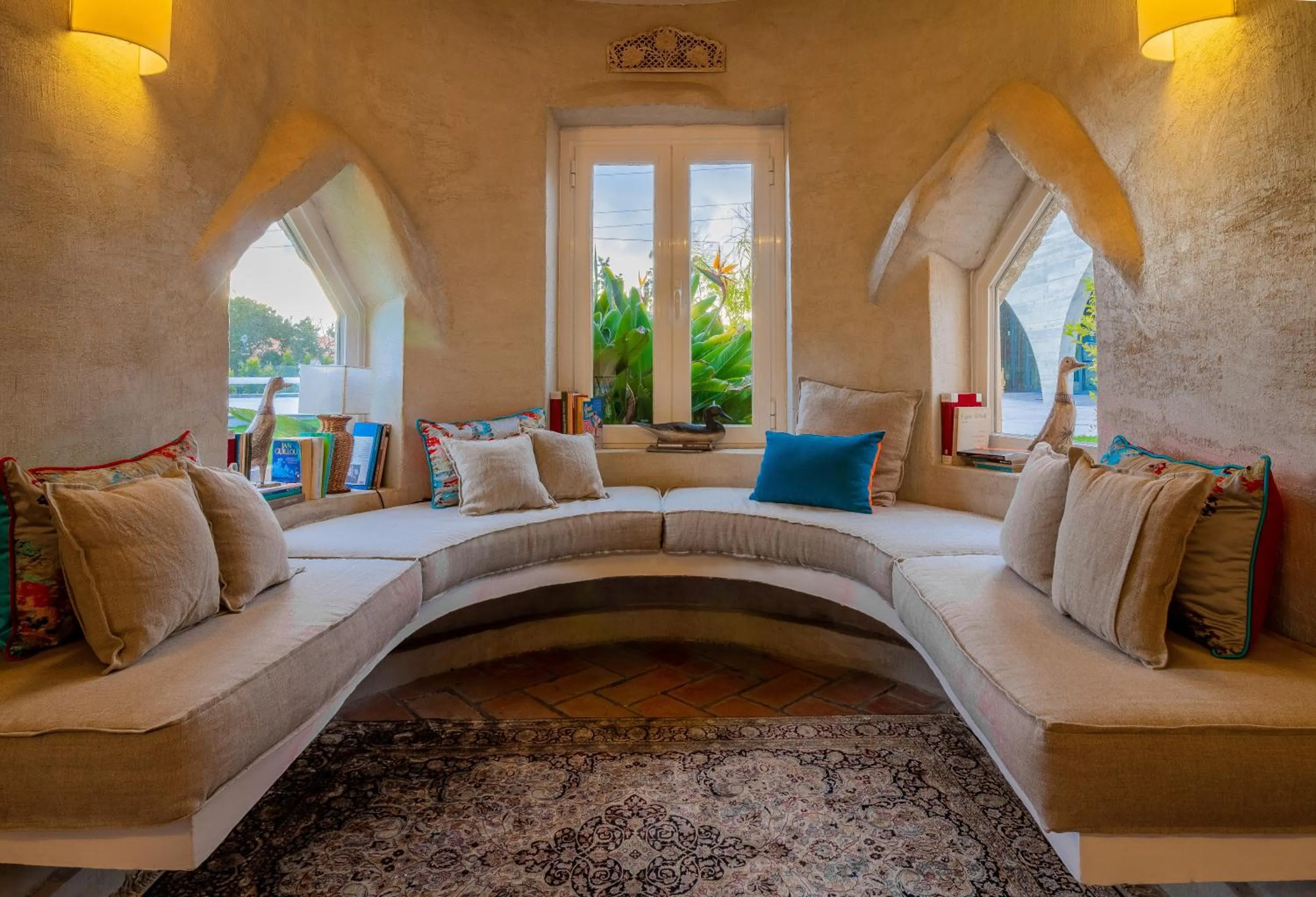 Communal lounge/ TV room in Villa Cerrado das Fontainhas SPA