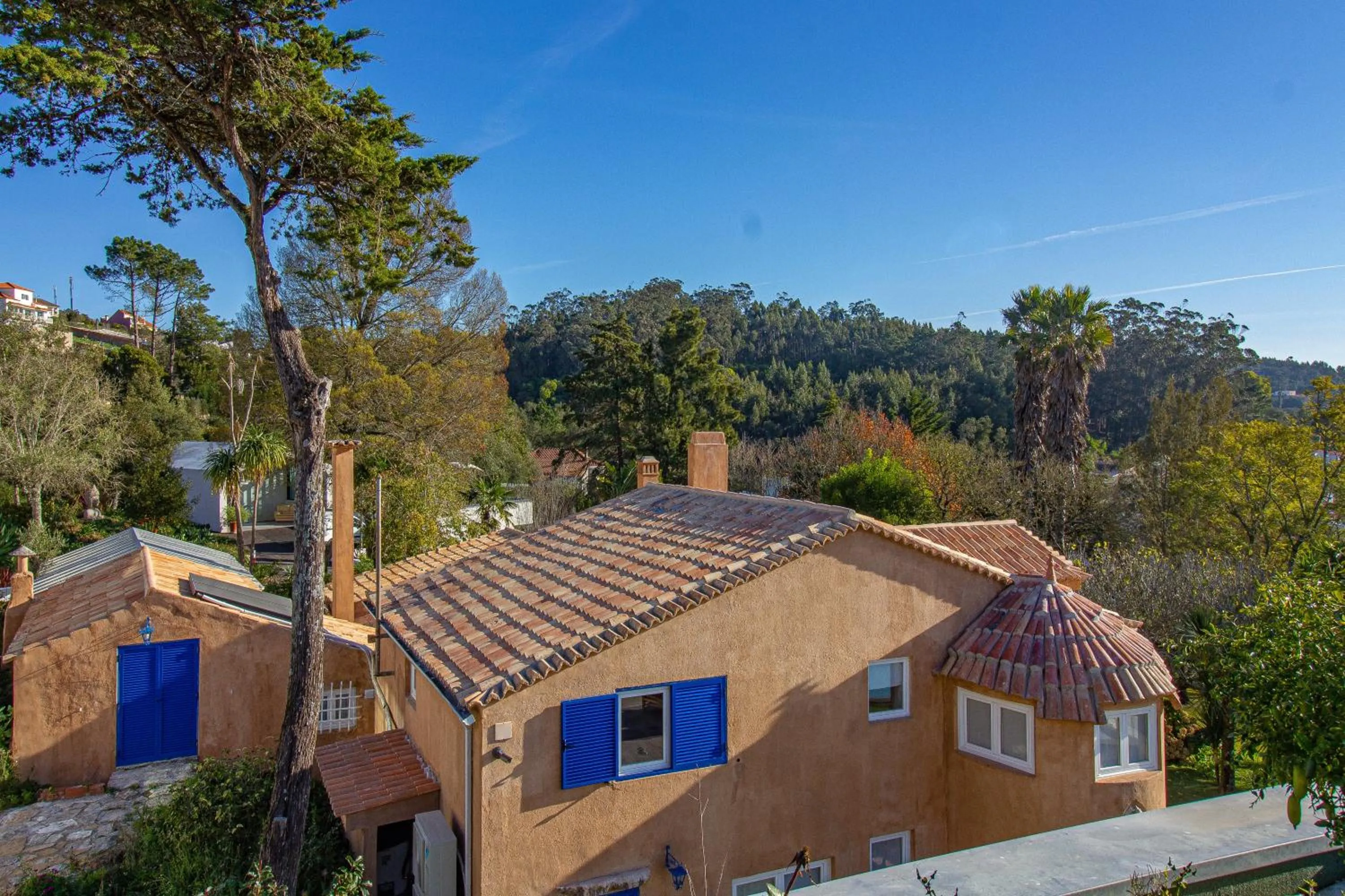 Bird's eye view in Villa Cerrado das Fontainhas SPA