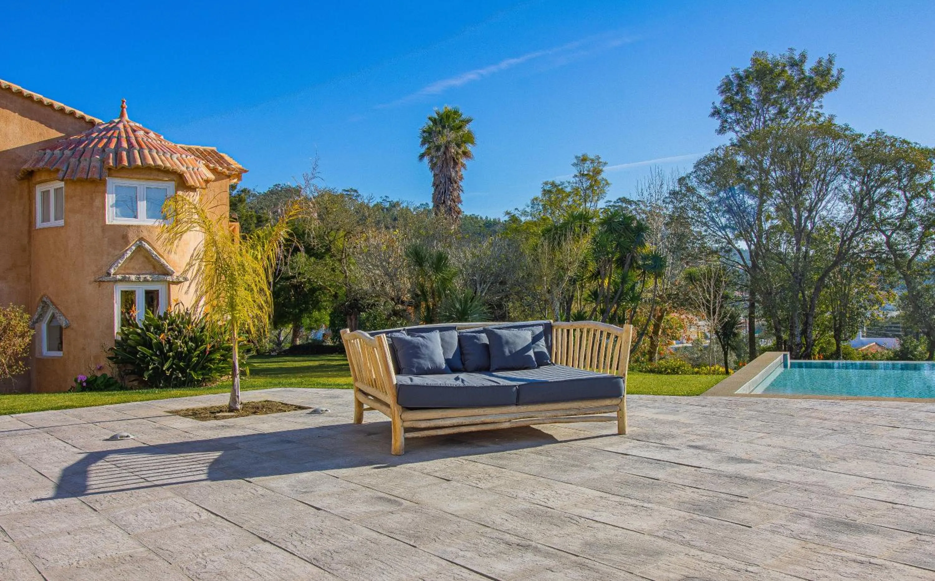 Patio in Villa Cerrado das Fontainhas SPA