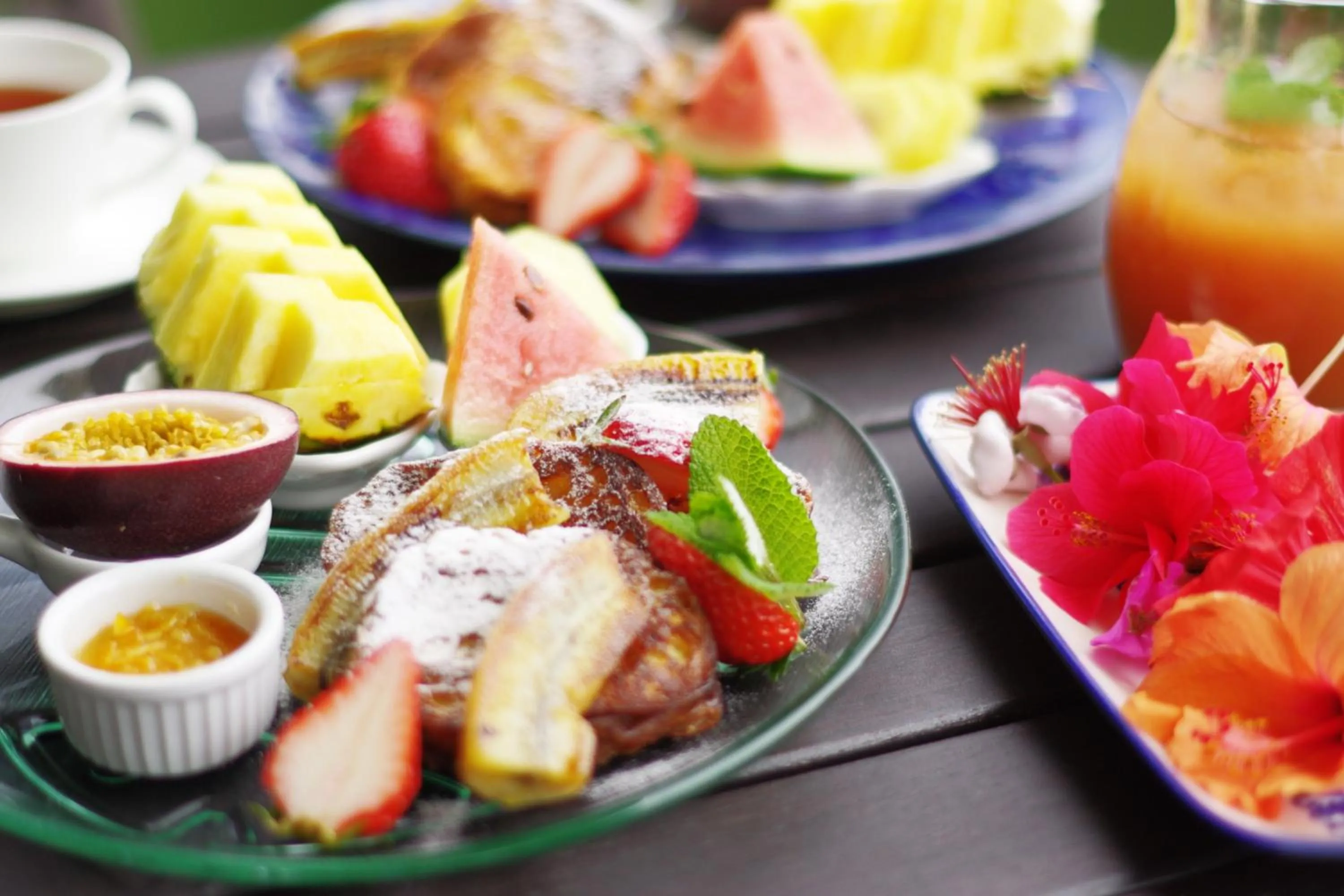 Breakfast in Villa Yurimun