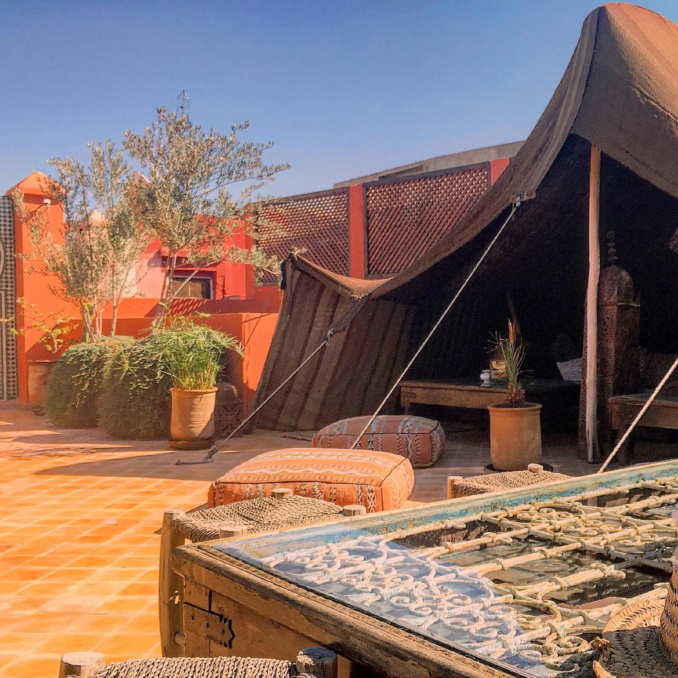 Balcony/Terrace in Riad Palacio De Las Especias