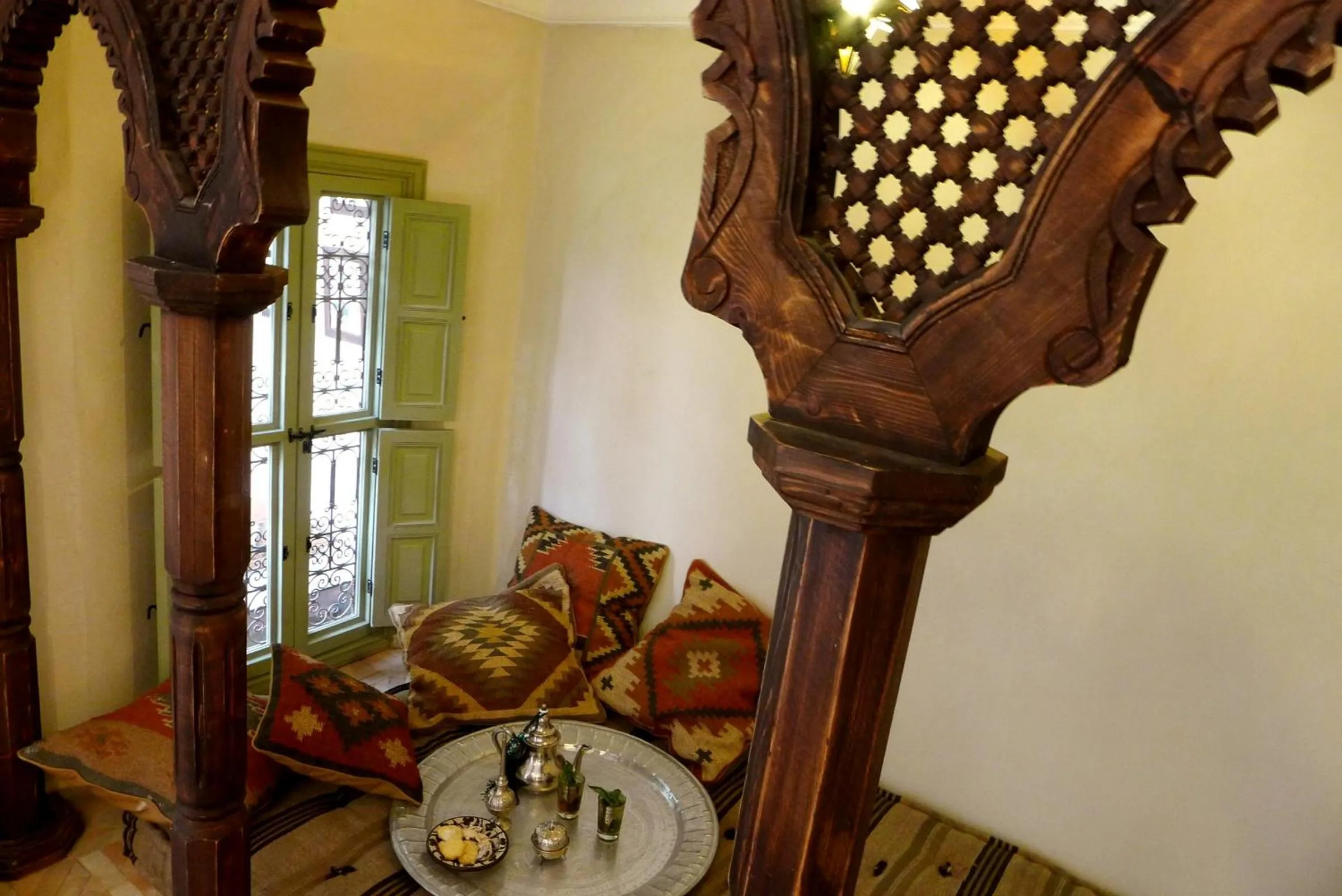 Seating area in Riad Palacio De Las Especias