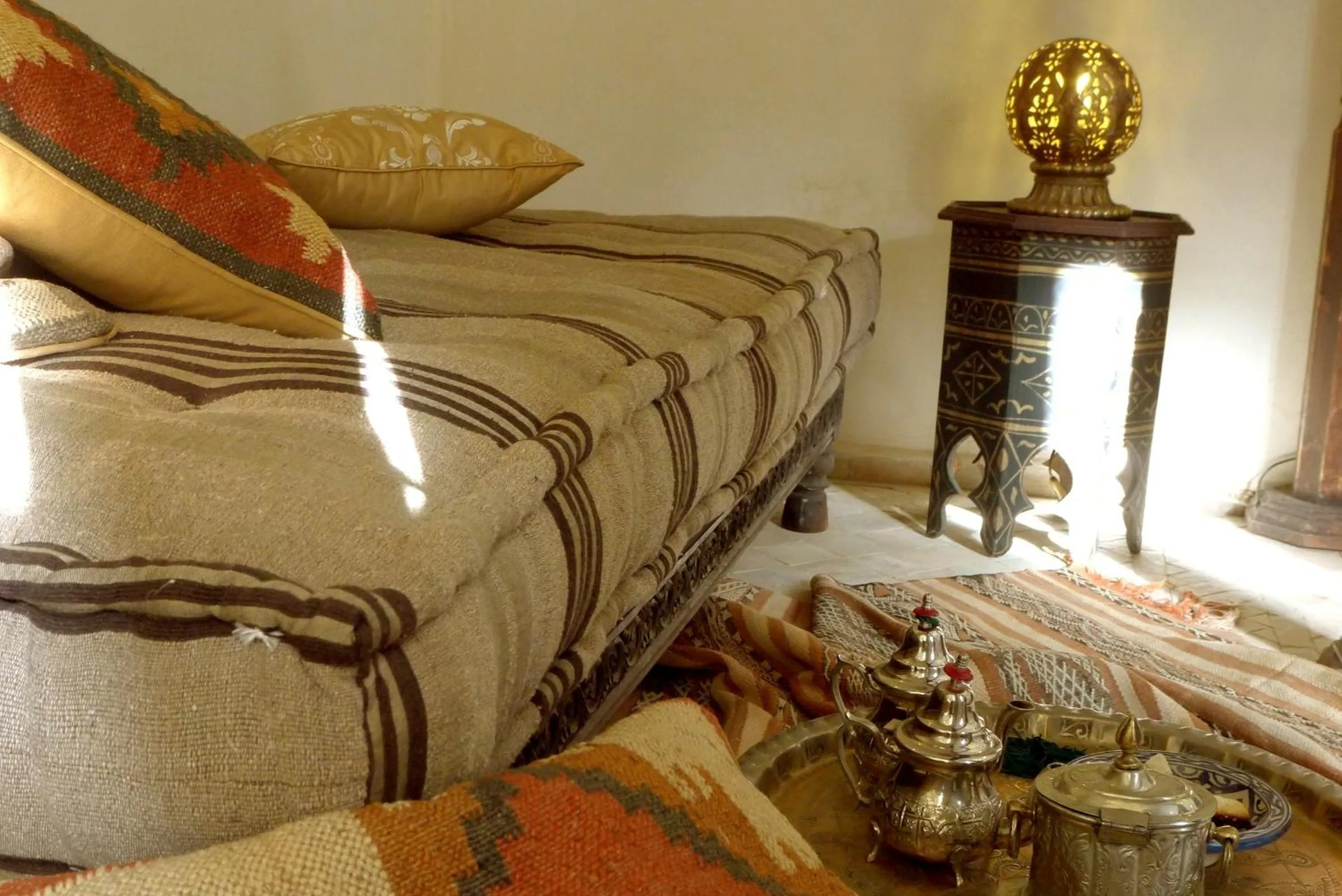 Seating area, Bed in Riad Palacio De Las Especias