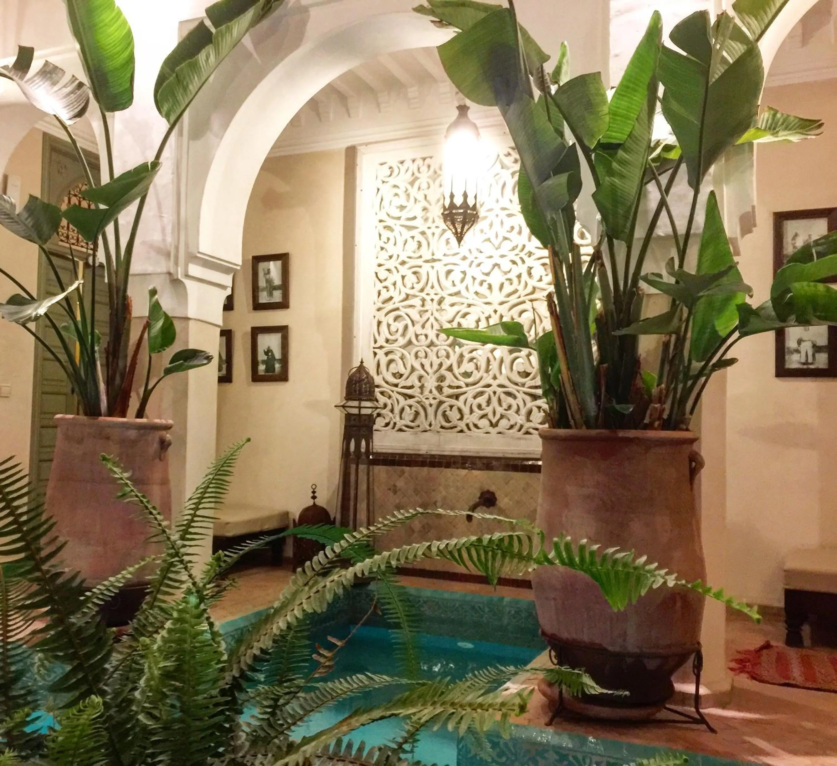Patio in Riad Palacio De Las Especias