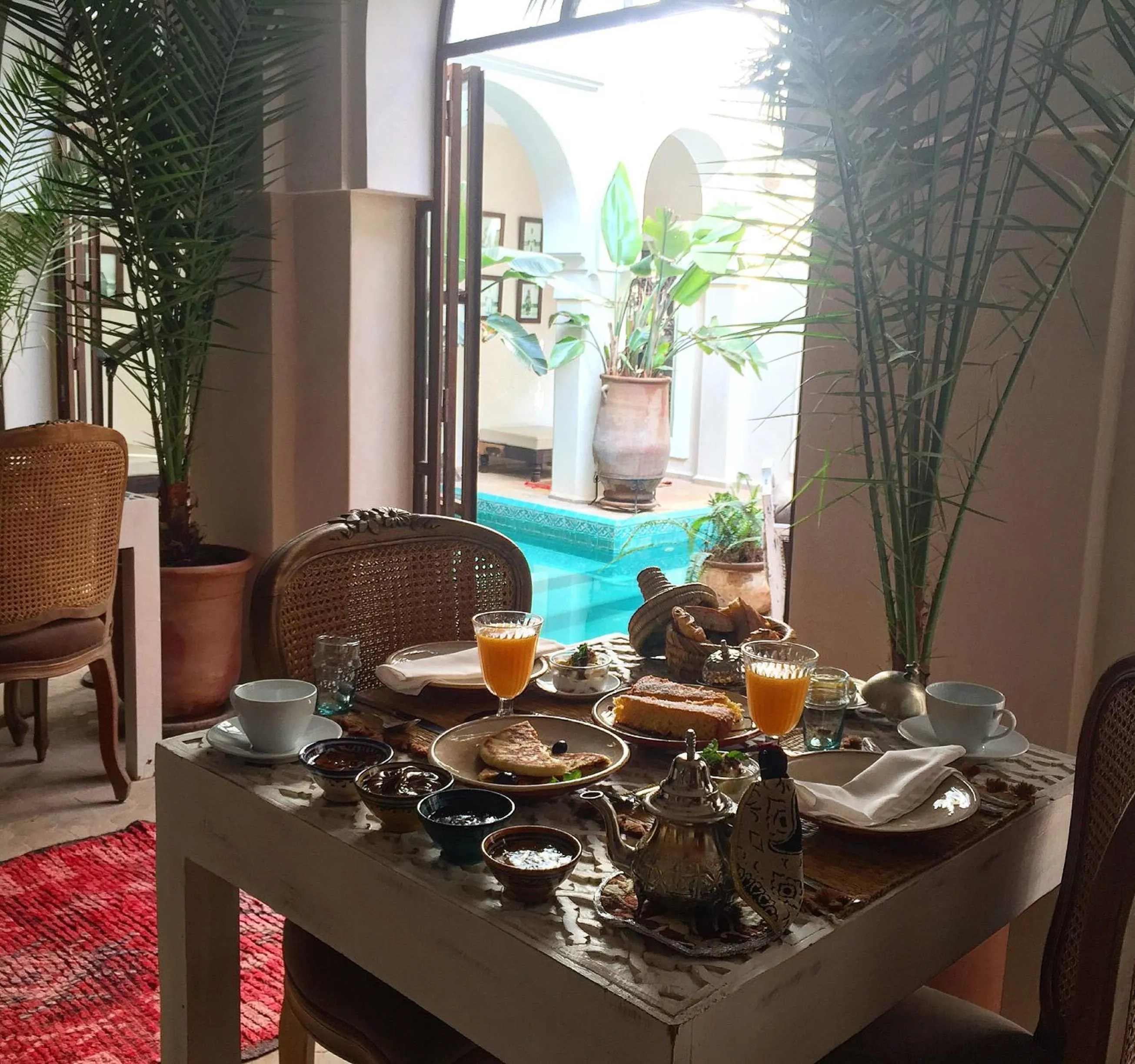 Restaurant/places to eat in Riad Palacio De Las Especias