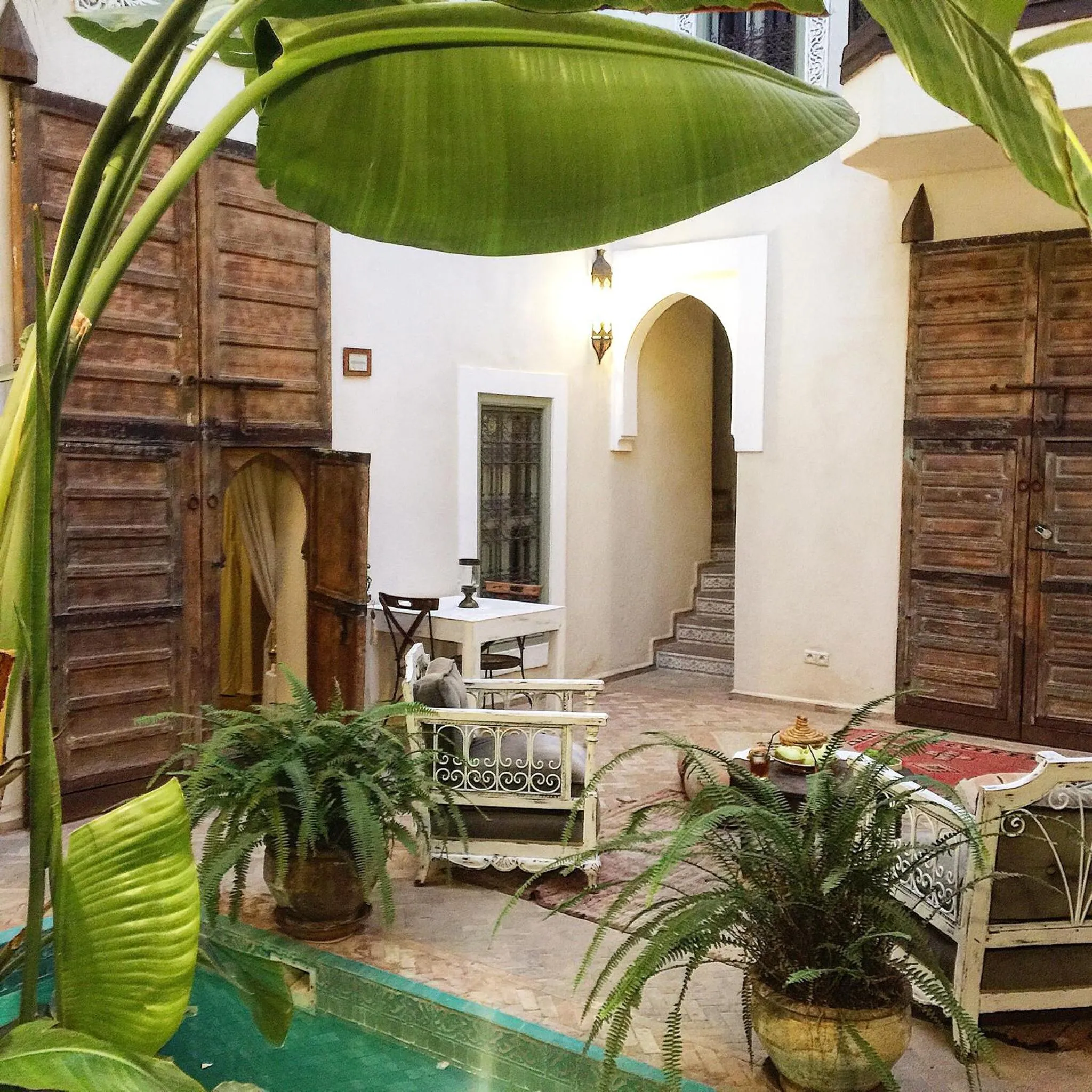 Patio in Riad Palacio De Las Especias