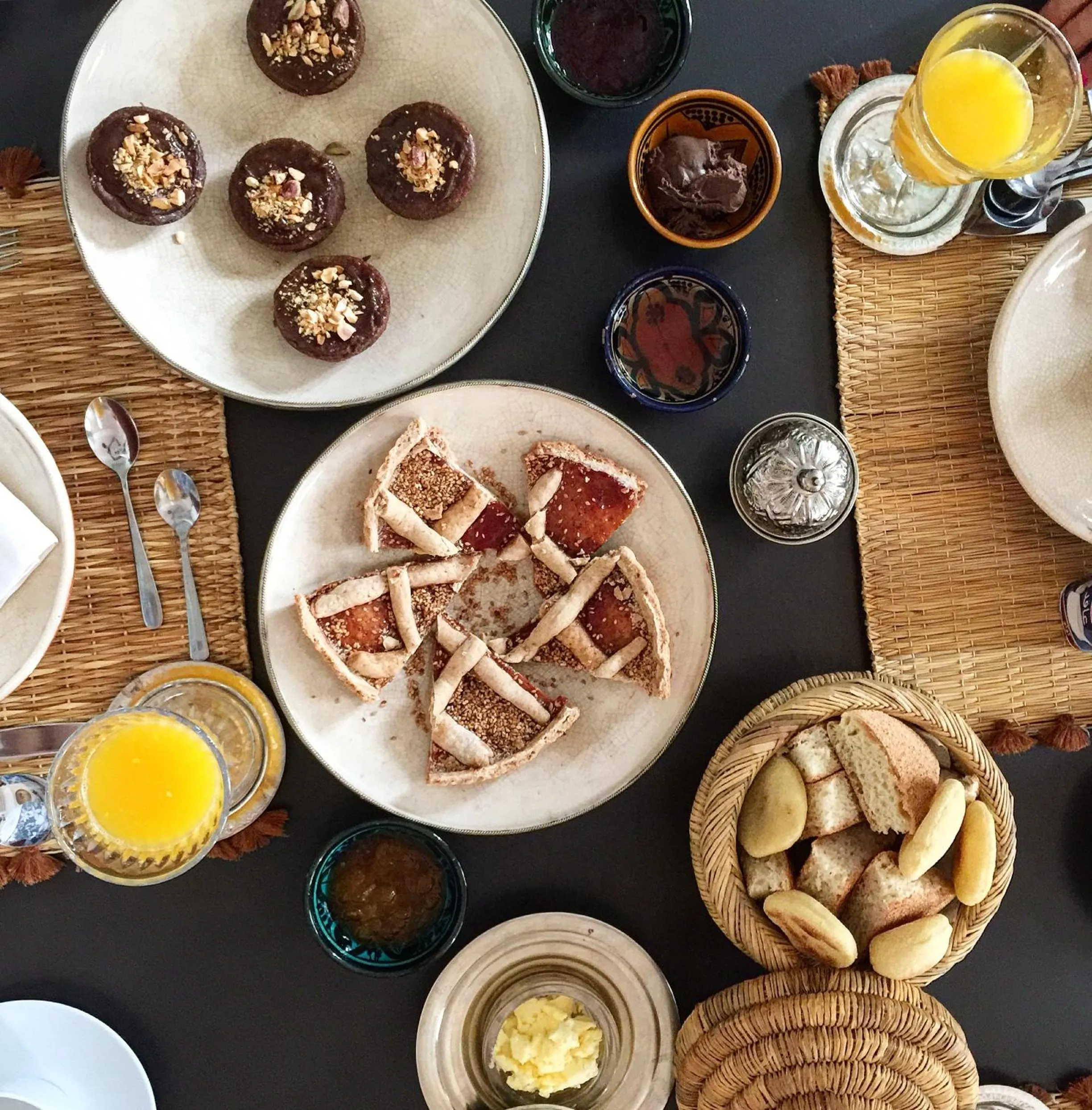 Breakfast in Riad Palacio De Las Especias