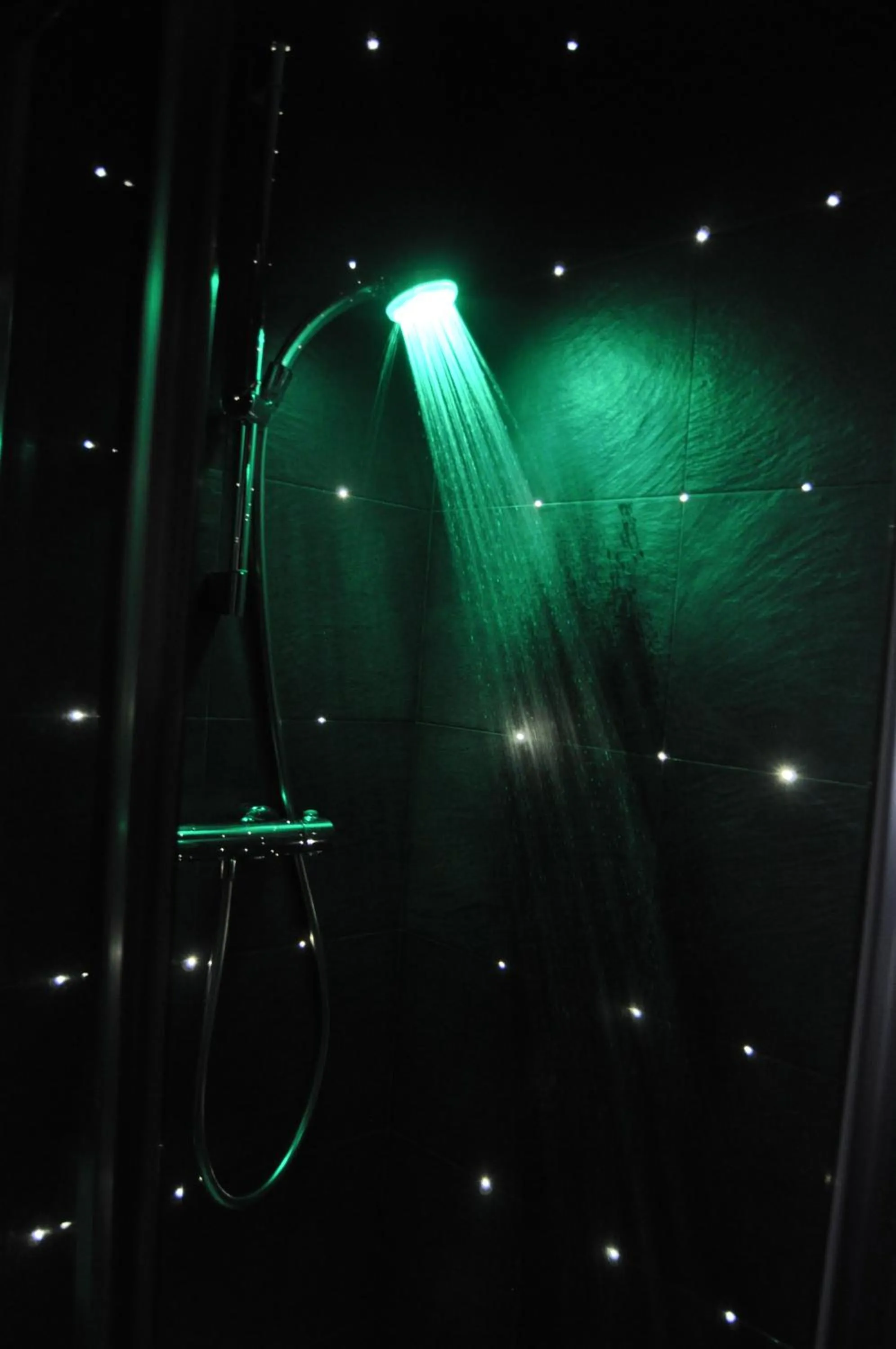 Shower in Hotel Dauphin