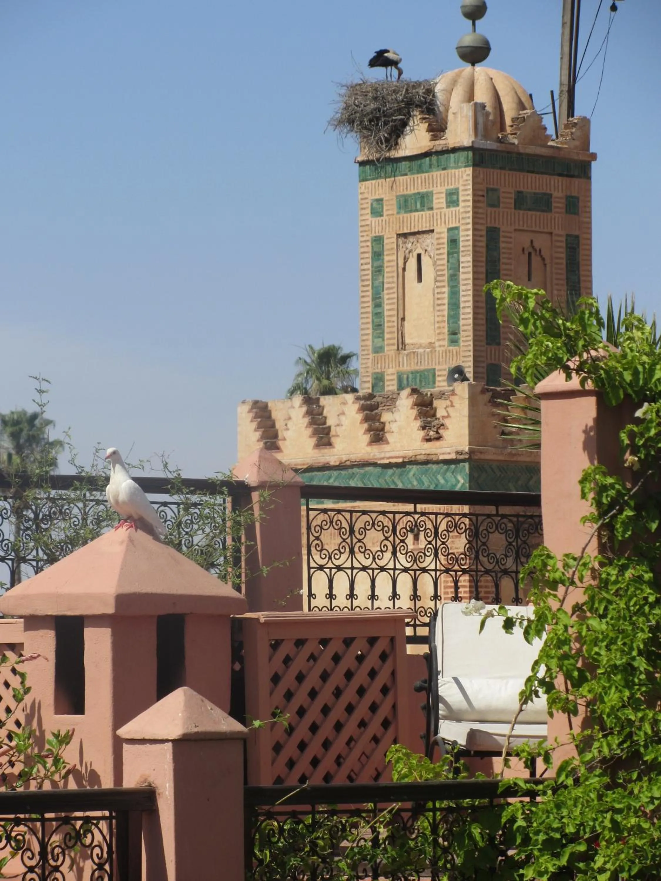 Patio in Riad Marélia
