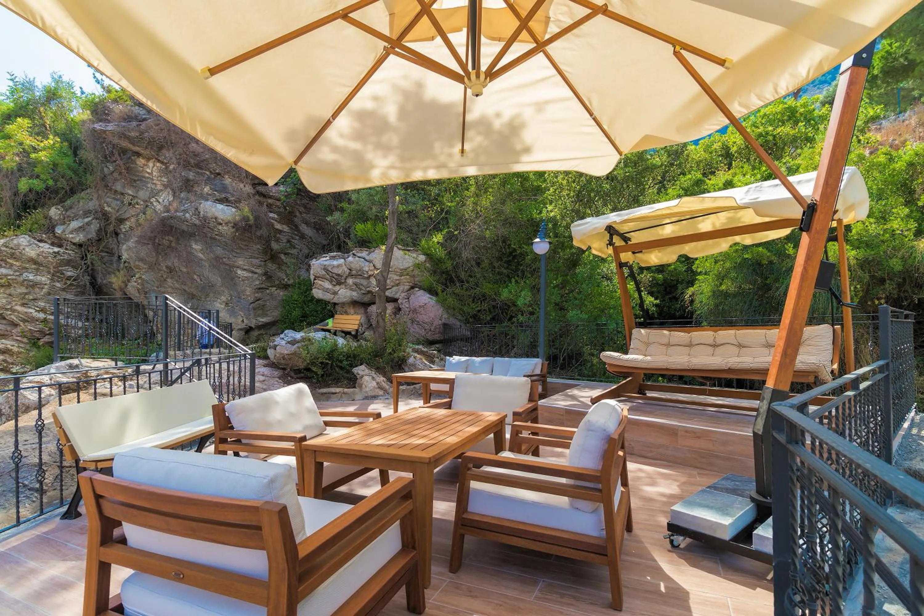 Patio in AMOSSİA Elite Boutique Hotel