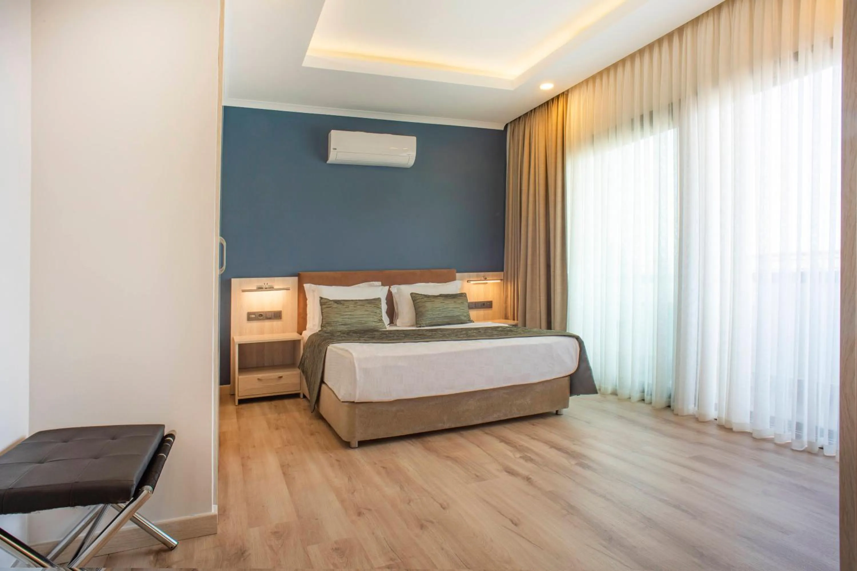 Sea view, Bed in AMOSSİA Elite Boutique Hotel