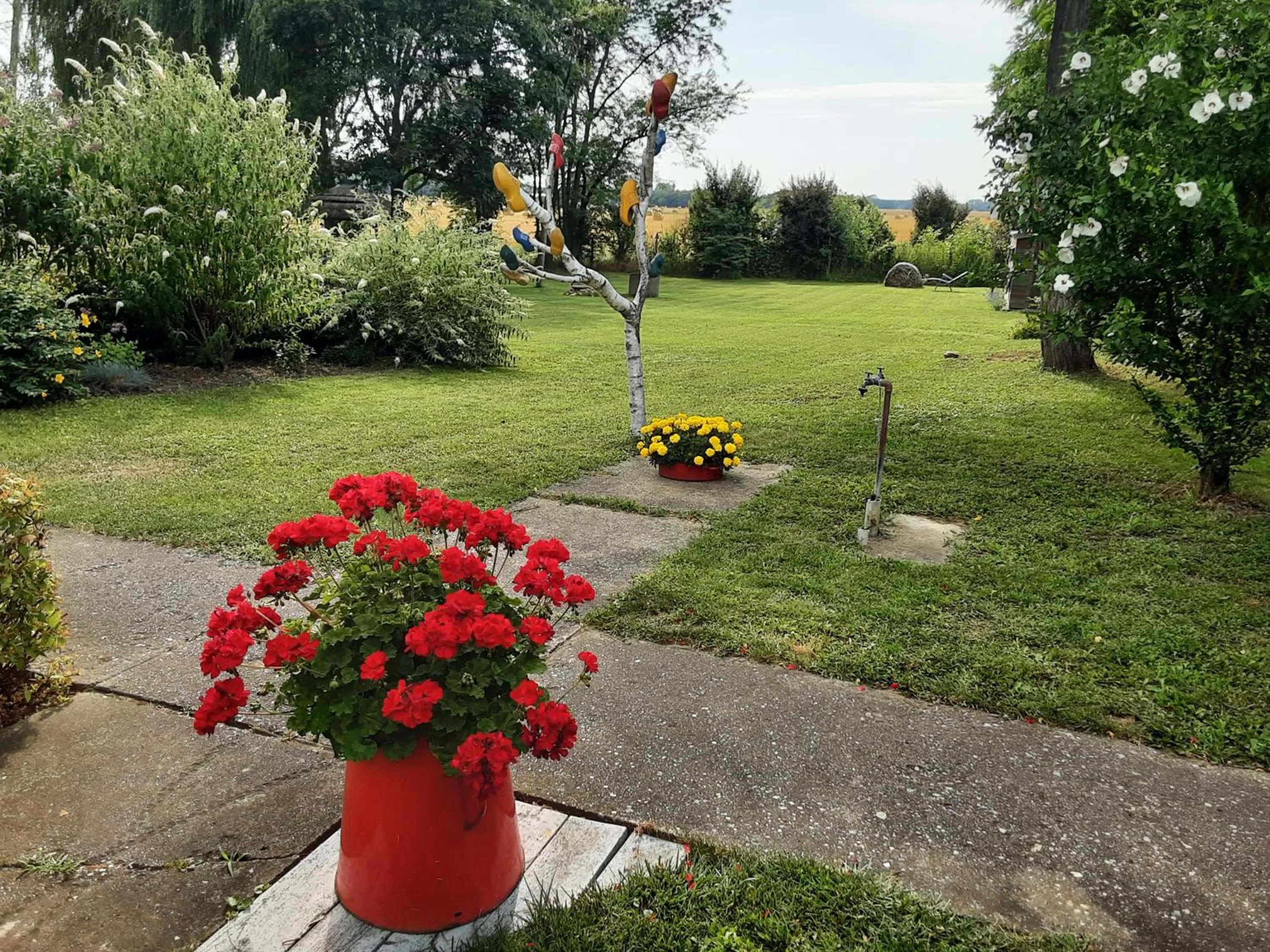 Garden in Herberg Tisza